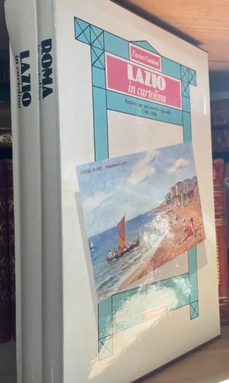 Enrico Guidoni Lazio in cartolina due voll. in cofanetto Edizioni Kappa 1985
