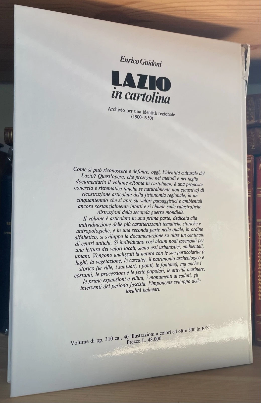Enrico Guidoni Lazio in cartolina due voll. in cofanetto Edizioni Kappa 1985 - immagine 4