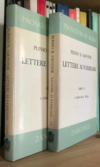 Prosatori di Roma Plinio il Giovane lettere ai familiari libri I-V e VI-IX