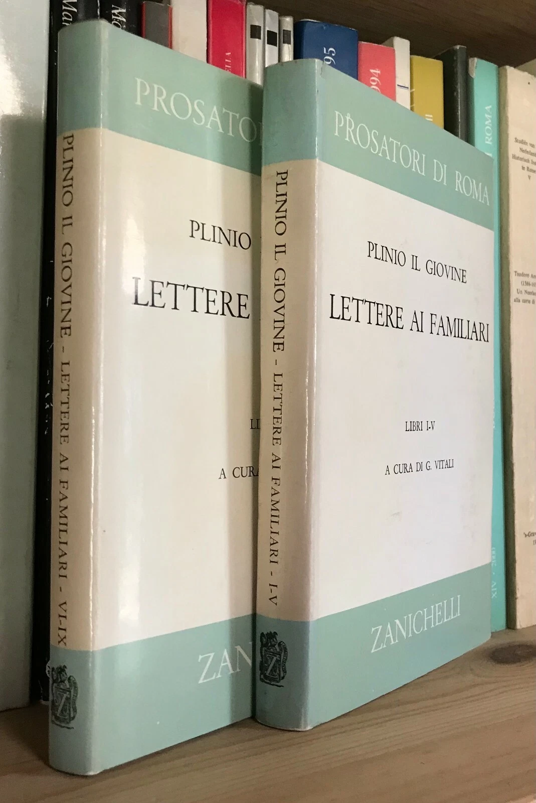Prosatori di Roma Plinio il Giovane lettere ai familiari libri I-V e VI-IX