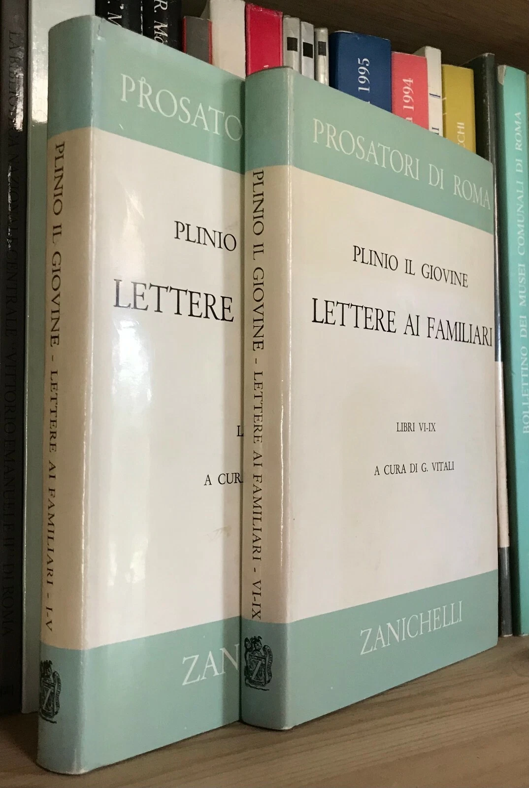 Prosatori di Roma Plinio il Giovane lettere ai familiari libri I-V e VI-IX - immagine 2