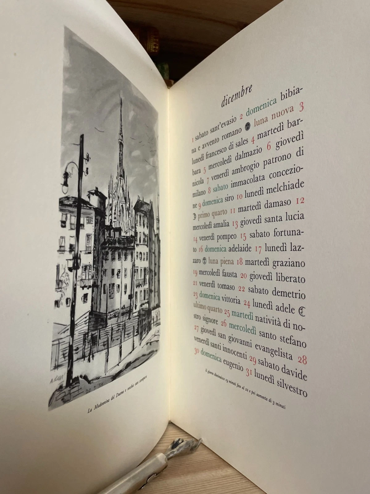 Fraccaroli Rossi Serenata a Milano Almanacco Torriani 1956 Ed. numerata - immagine 7