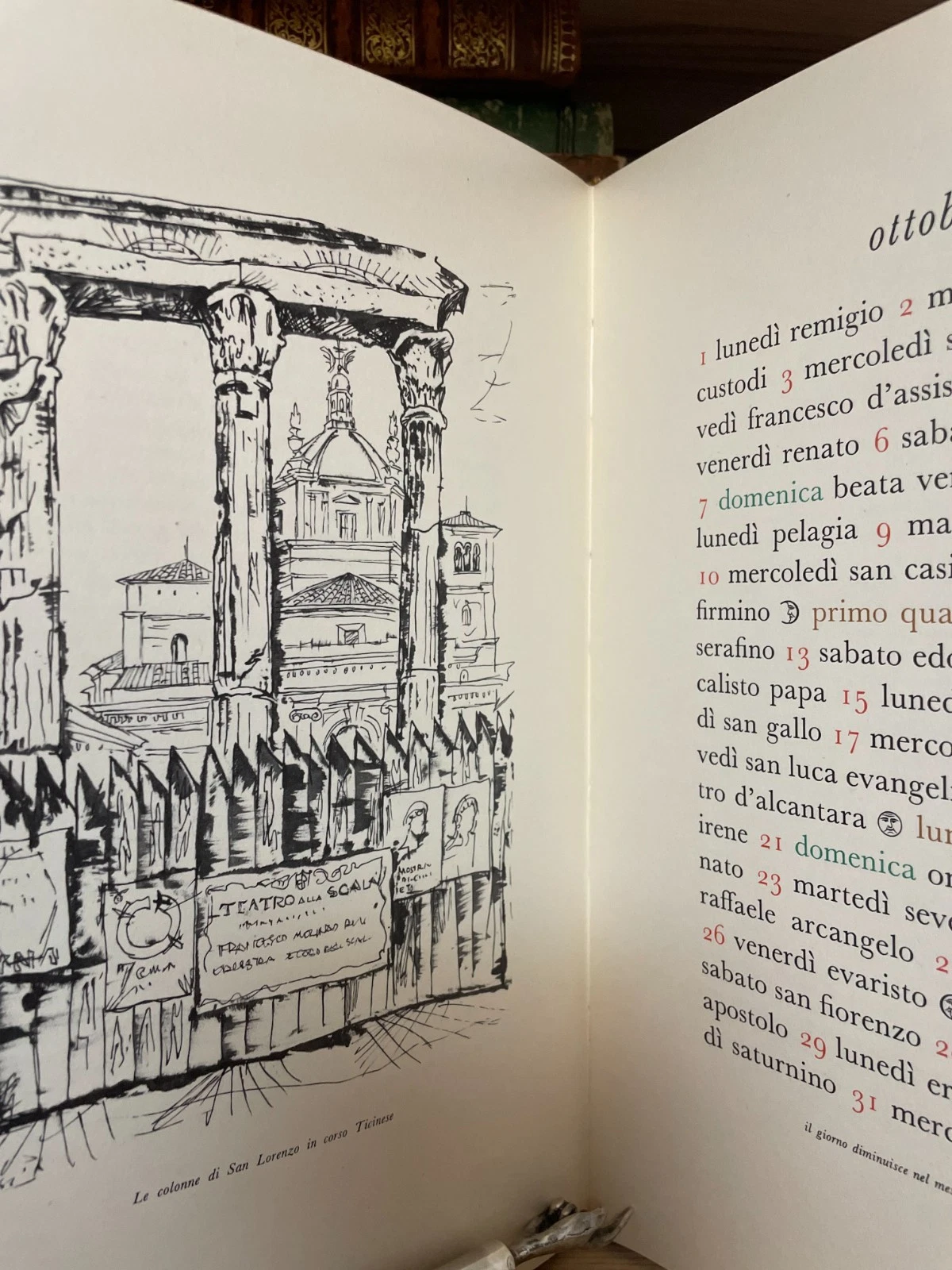 Fraccaroli Rossi Serenata a Milano Almanacco Torriani 1956 Ed. numerata - immagine 8