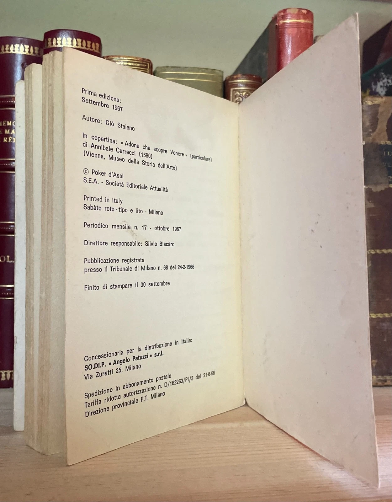 Giò Staiano Roma erotica Edizioni S.E.A. prima edizione 1967 - immagine 7