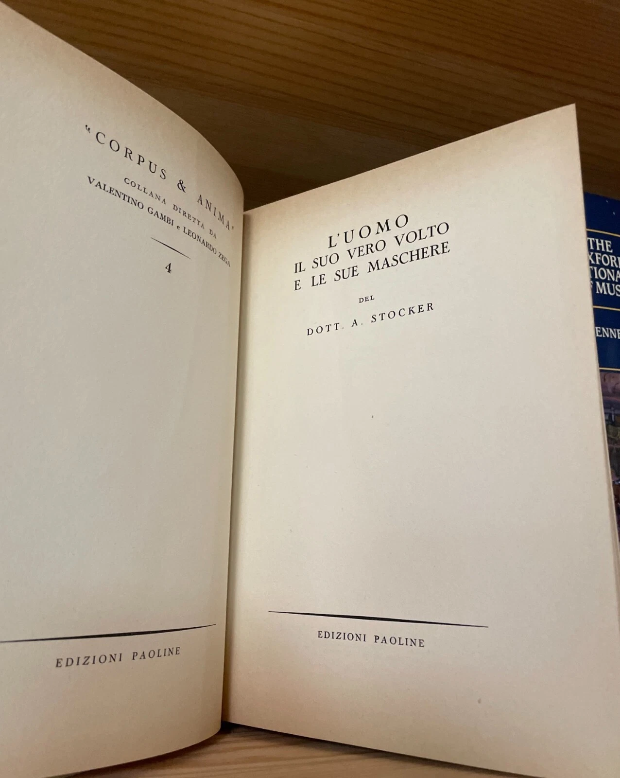 A. Stocker L'uomo il suo vero volto e le sue maschere Edizioni Paoline 1955 - immagine 5