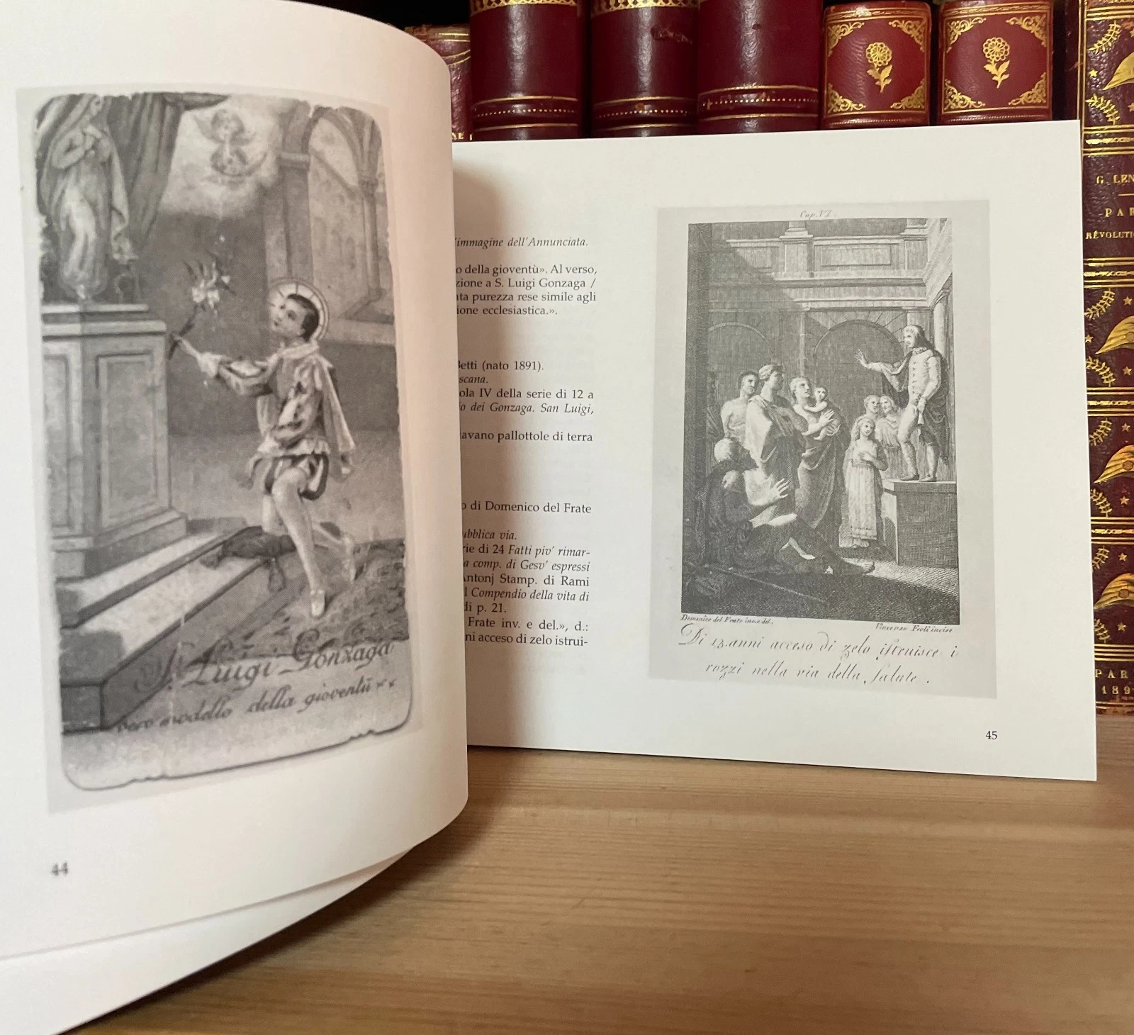 L'immagine a stampa di San Luigi Gonzaga Arcari Editori 2000 volume II - immagine 10