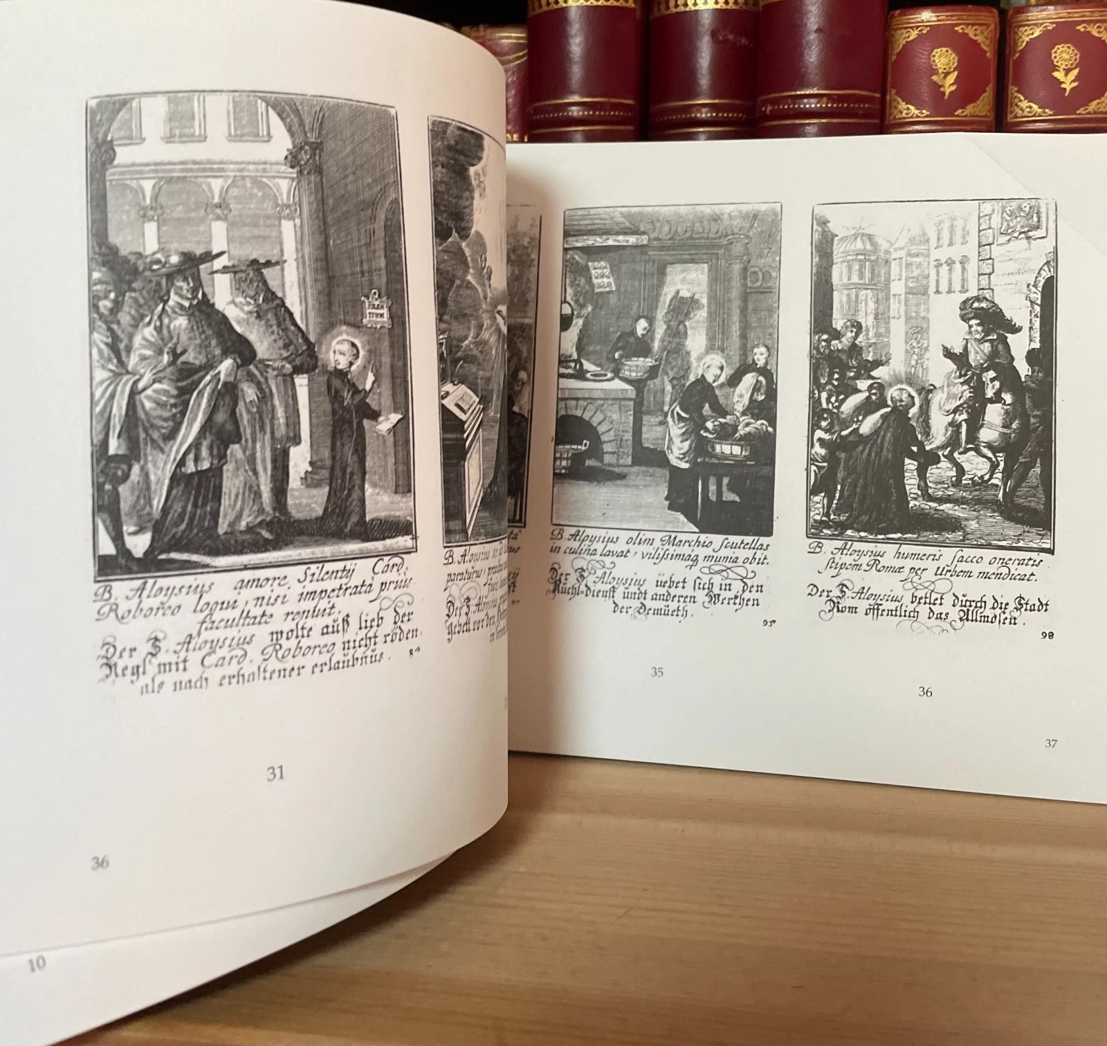 L'immagine a stampa di San Luigi Gonzaga Arcari Editori 2000 volume II - immagine 11