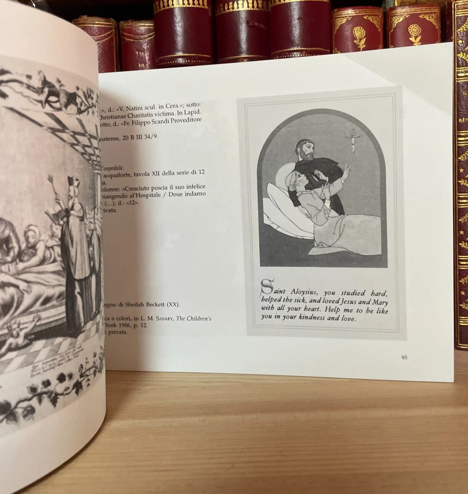 L'immagine a stampa di San Luigi Gonzaga Arcari Editori 2000 volume II - immagine 14