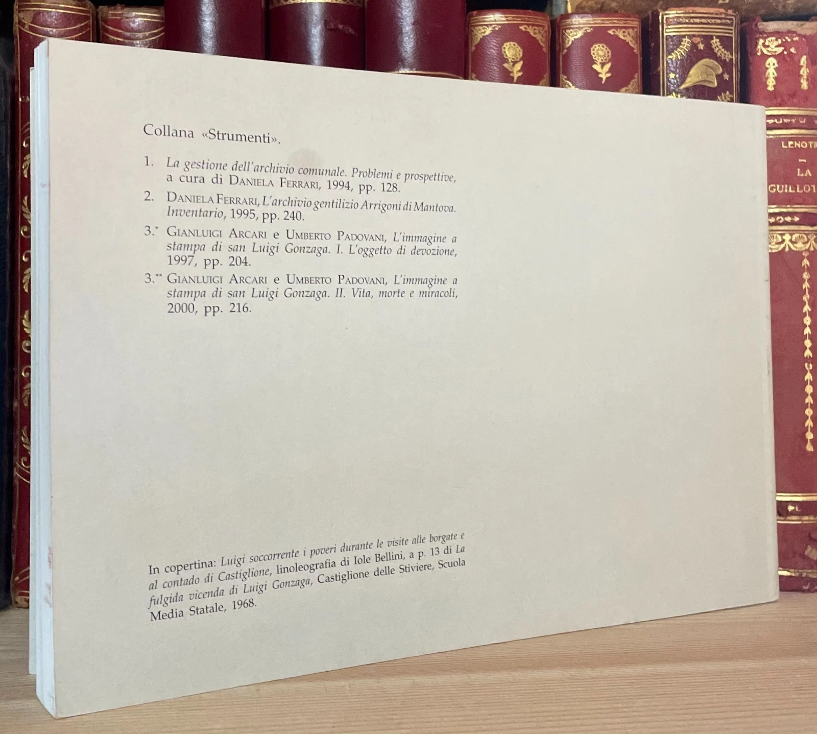 L'immagine a stampa di San Luigi Gonzaga Arcari Editori 2000 volume II - immagine 2