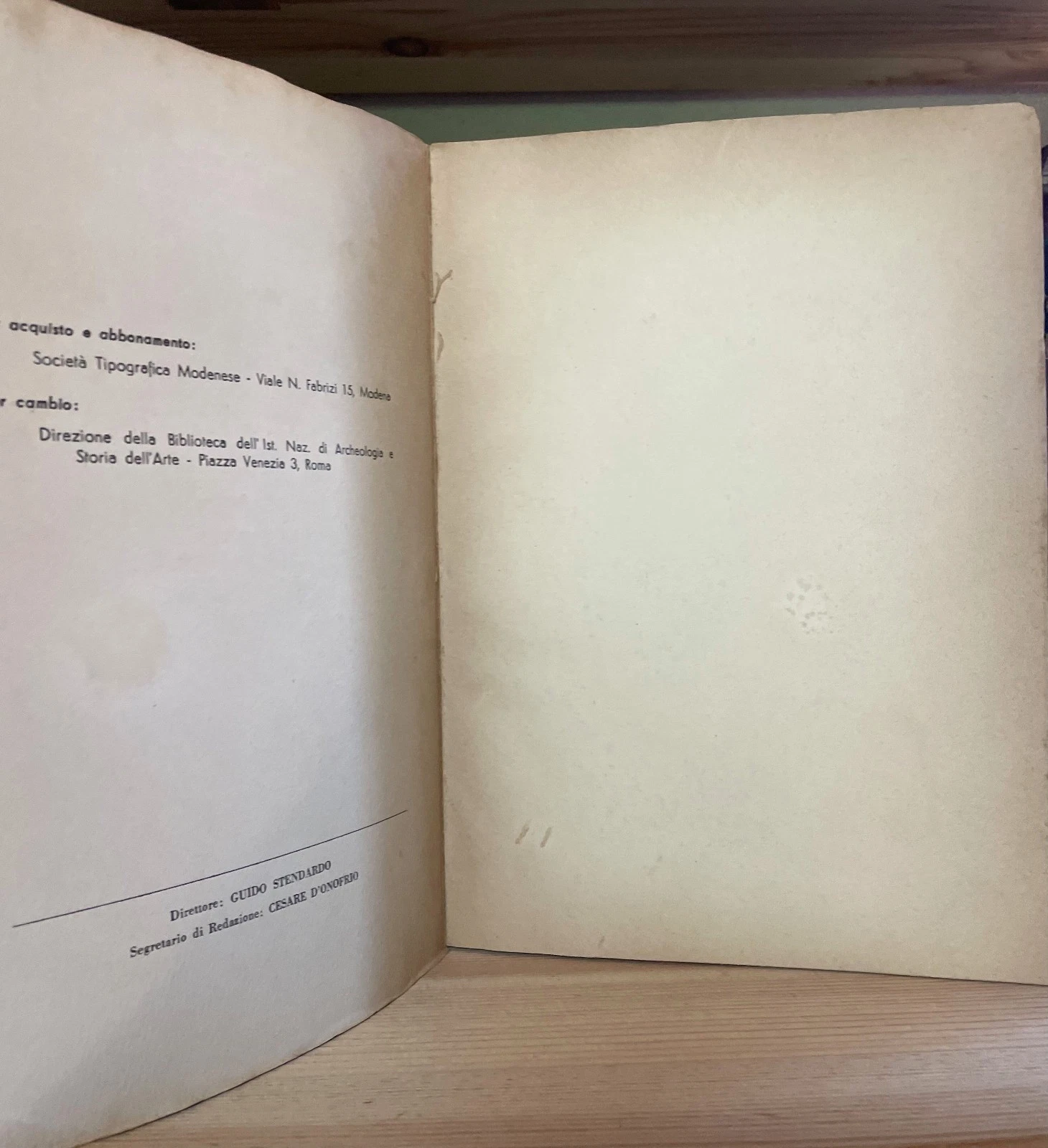 Condividi Cesare D'onofrio Annuario Bibliografico di Archeologia 1957 (anno VI) - immagine 4