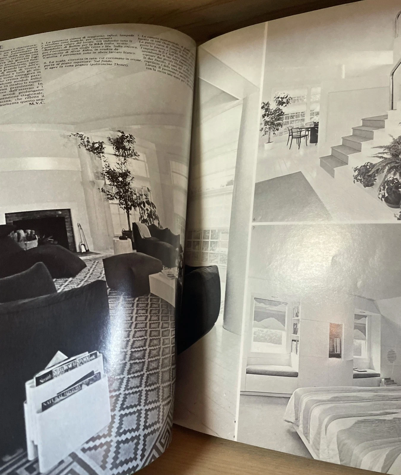 Casa Vogue luglio/agosto 1978 n. 84-85 villa del Cerrettino villa Albrizzi - immagine 13