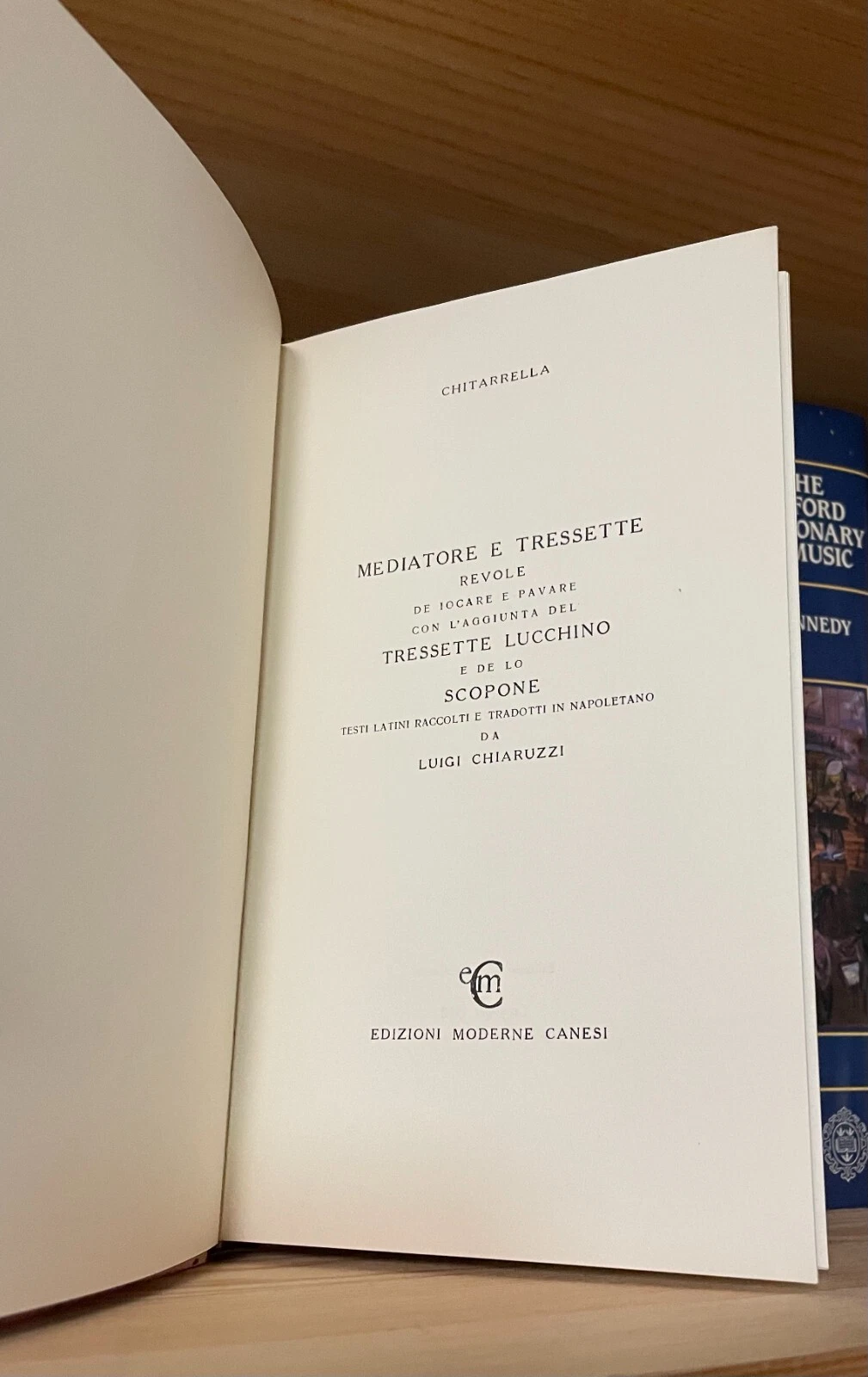 Chitarrella Mediatore e Tressette Edizioni Moderne Canesi 1960 - immagine 5