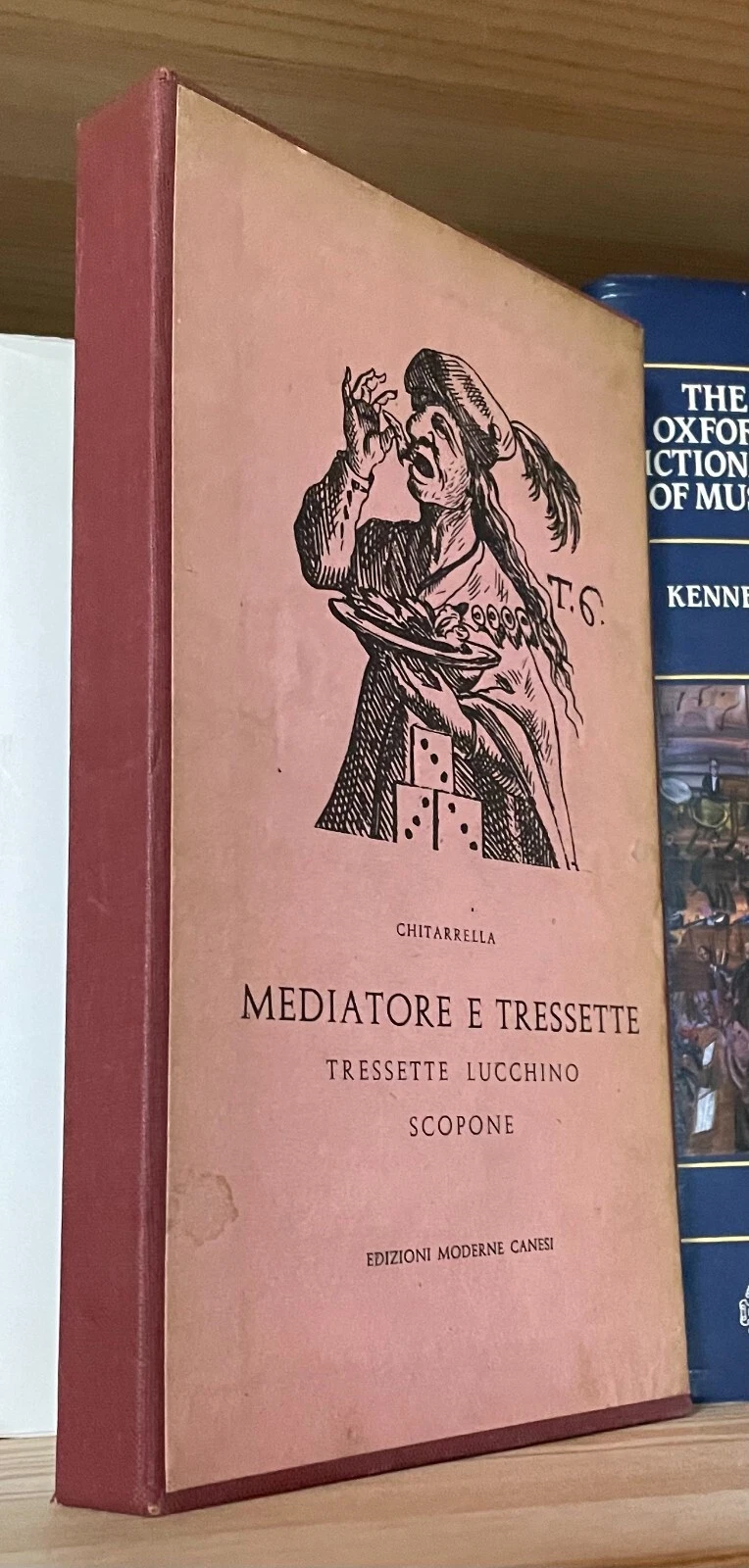 Chitarrella Mediatore e Tressette Edizioni Moderne Canesi 1960