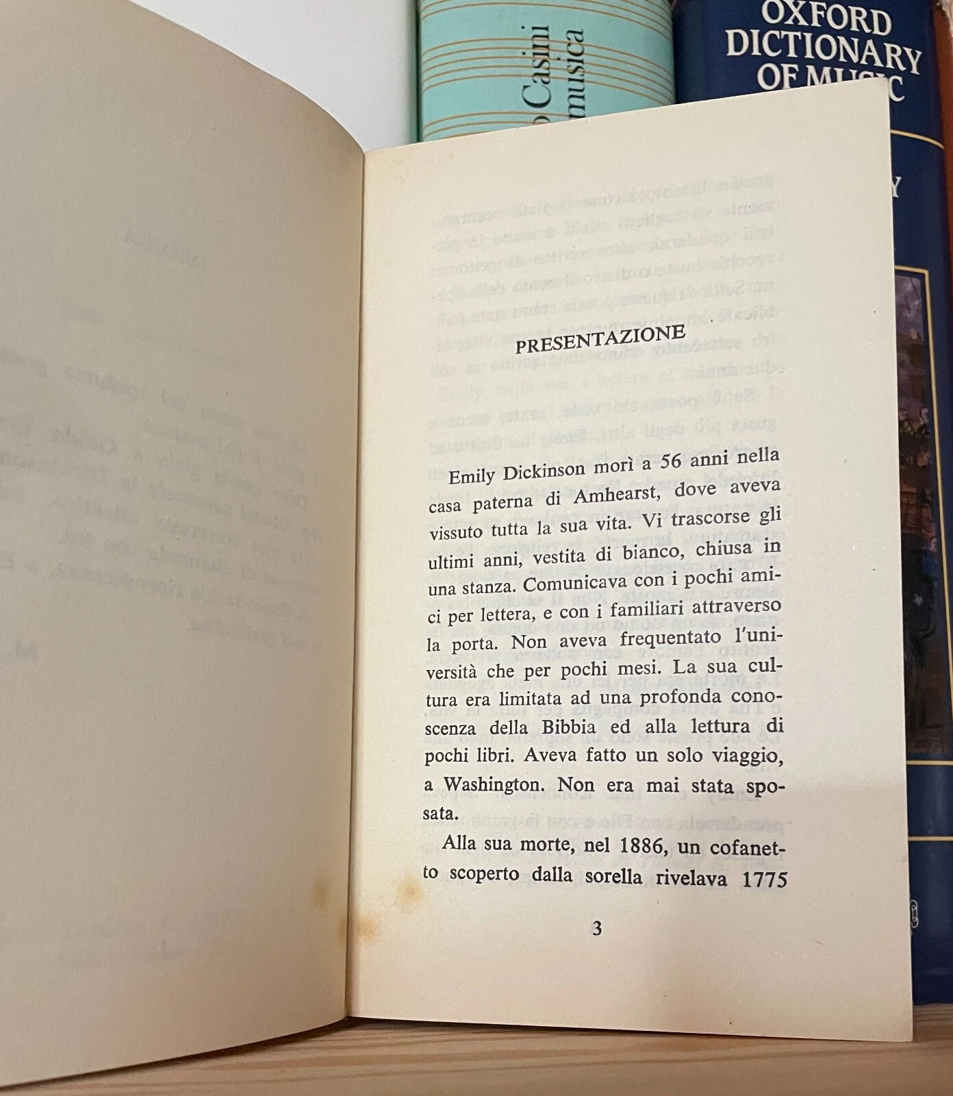 Emily Dickinson XX poesie brevi Ferriani Editore 1961 seconda edizione - immagine 4