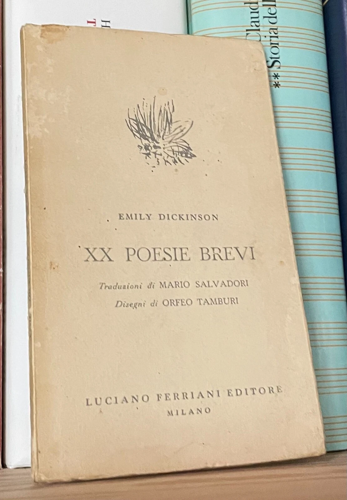 Emily Dickinson XX poesie brevi Ferriani Editore 1961 seconda edizione