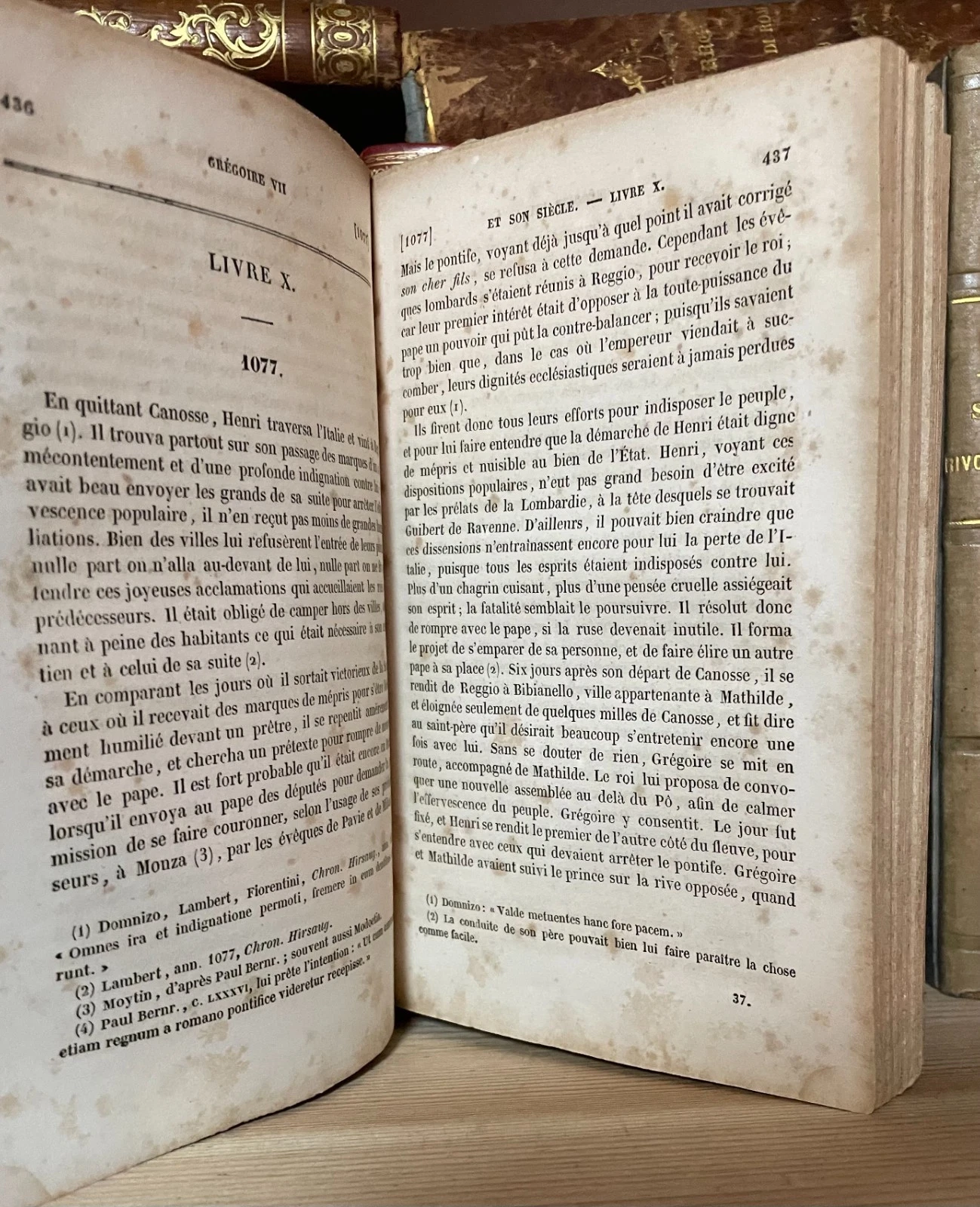 Histoire du Pape Grégoire VII et de son siècle par J. Voigt troisième ed. 1842 - immagine 17