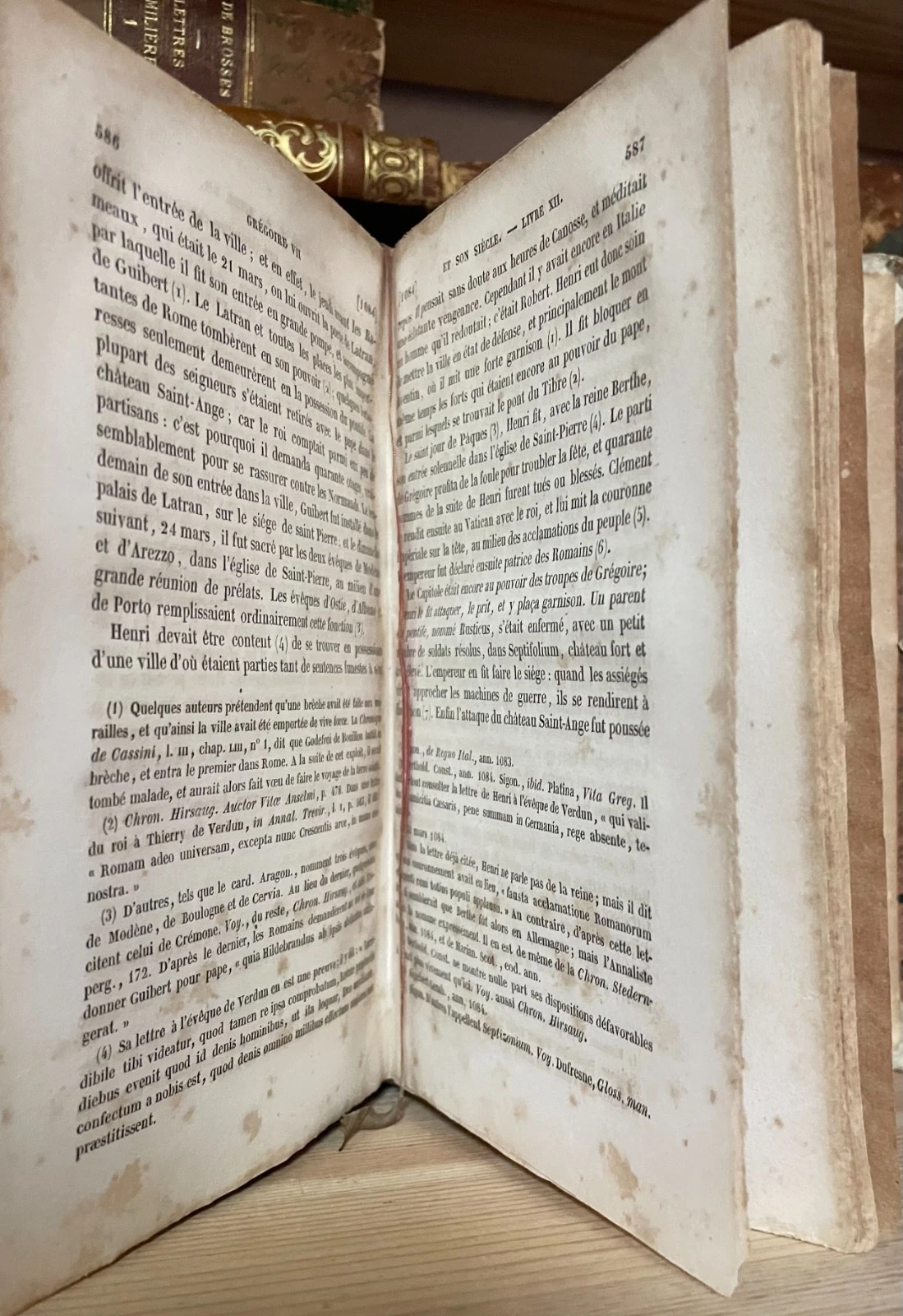 Histoire du Pape Grégoire VII et de son siècle par J. Voigt troisième ed. 1842 - immagine 19