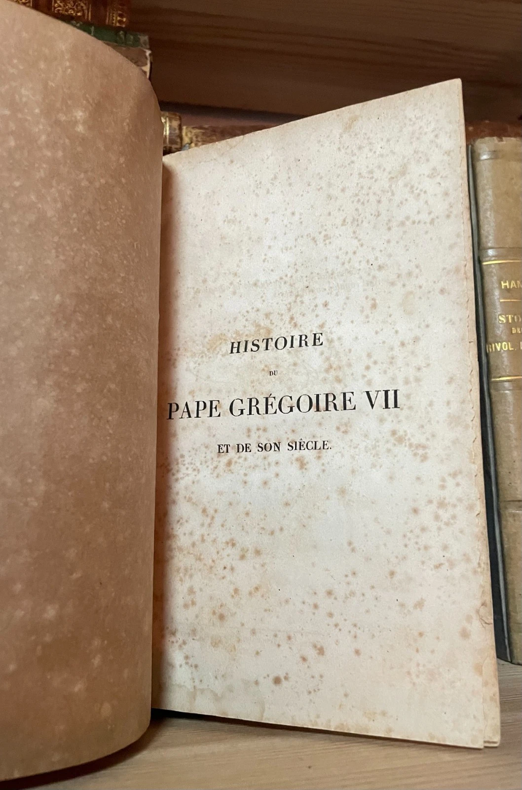 Histoire du Pape Grégoire VII et de son siècle par J. Voigt troisième ed. 1842 - immagine 5