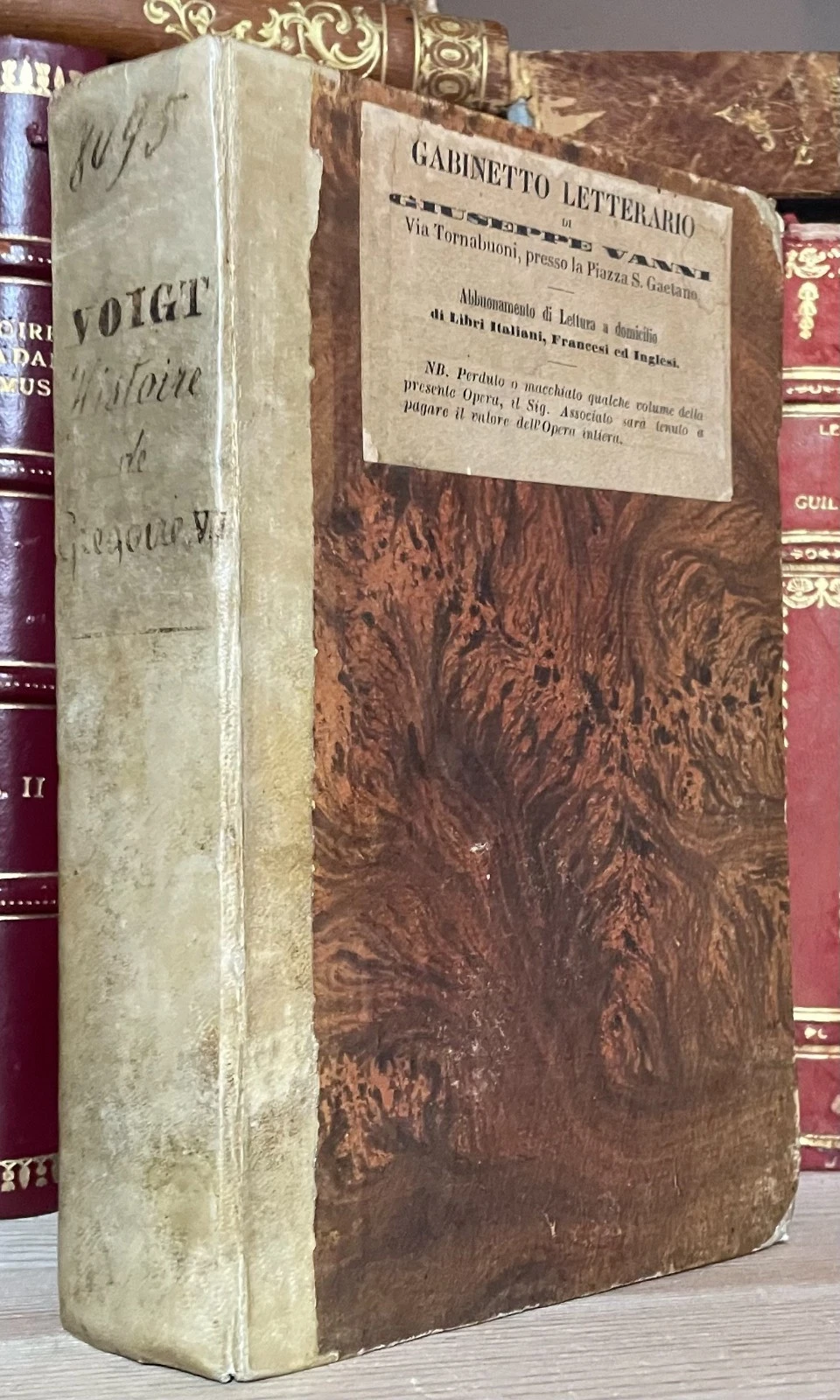 Histoire du Pape Grégoire VII et de son siècle par J. Voigt troisième ed. 1842
