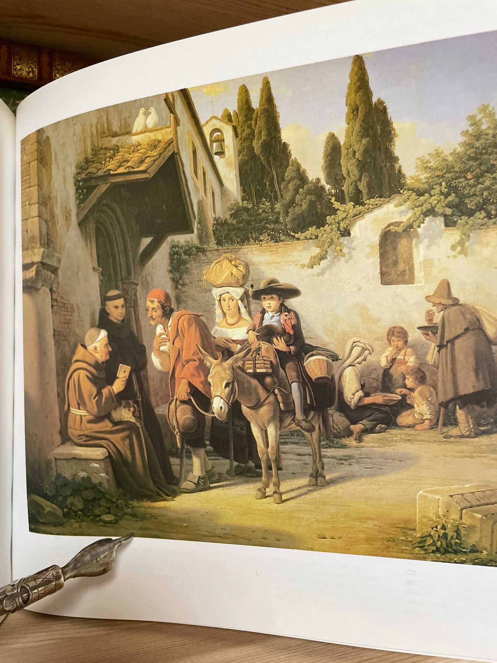 Olsen Roma com'era nei dipinti degli artisti danesi dell'Ottocento Newton - immagine 13