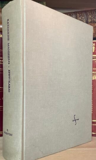 Katherine Mansfield Epistolario le lettere a John Middleton Murry 1a ed 1961