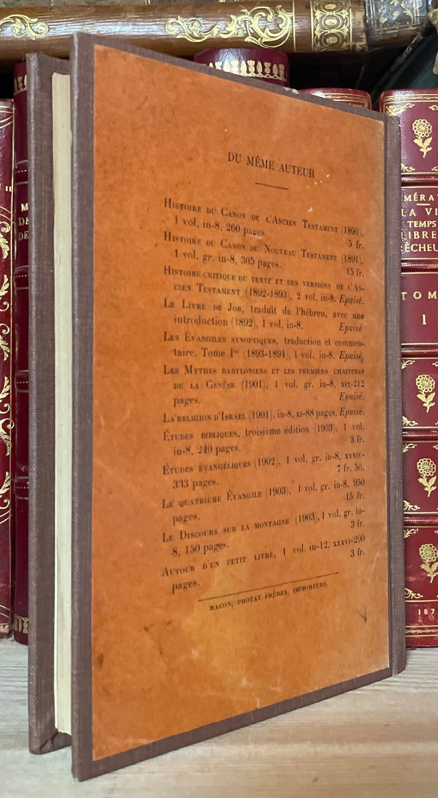 L'Evangile et L'Église par Alfred Loisy 2a ed. augmentée chez l'Auteur 1903 - immagine 2
