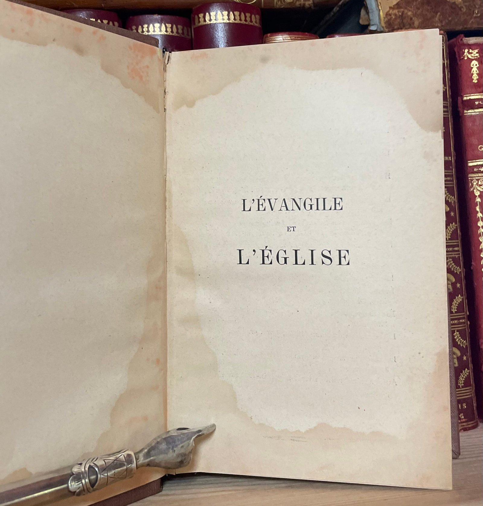 L'Evangile et L'Église par Alfred Loisy 2a ed. augmentée chez l'Auteur 1903 - immagine 5