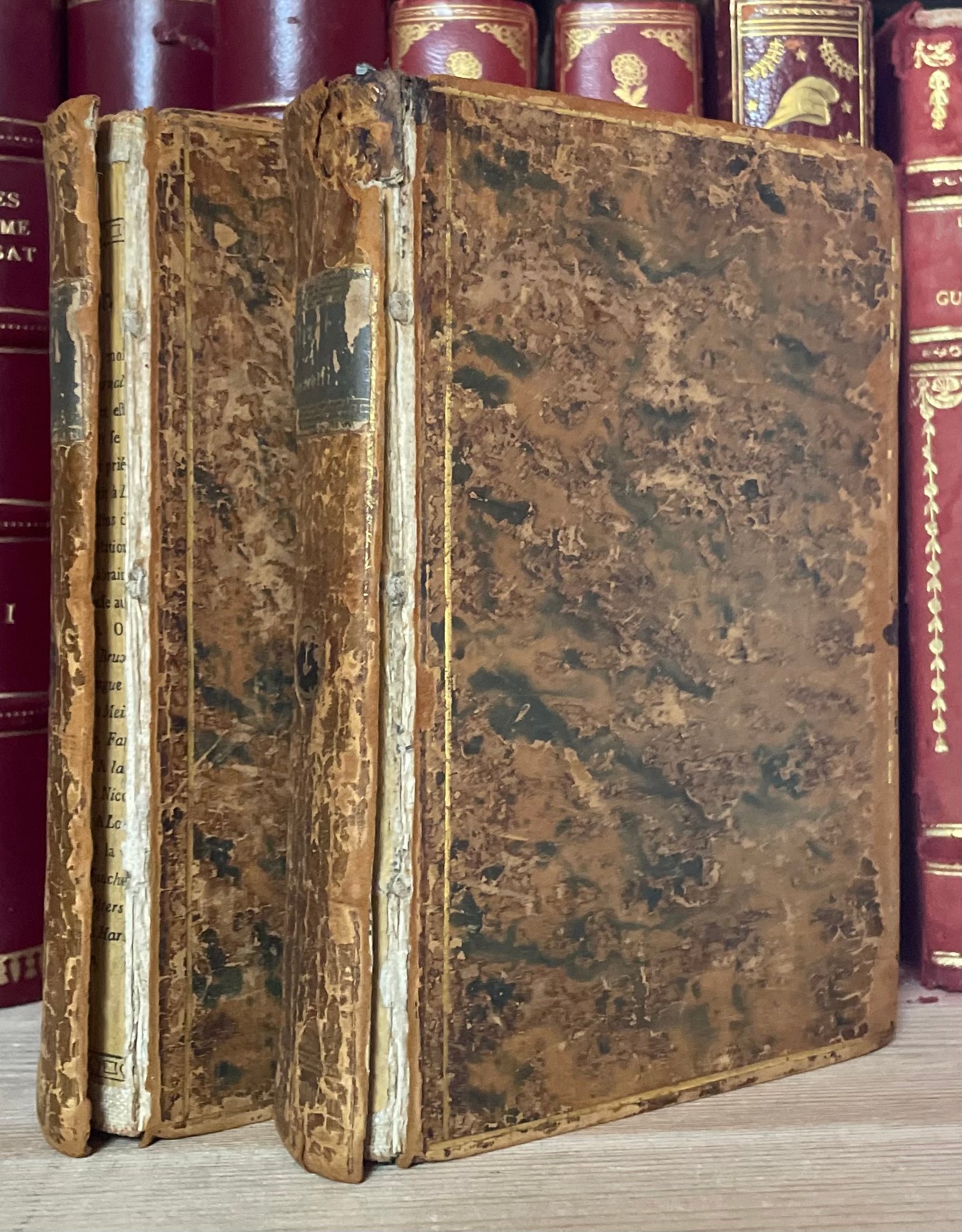 La Iliade d'Omero tradotta dall'abate Cesarotti Due Volumi Fea 1790-1795 - immagine 2