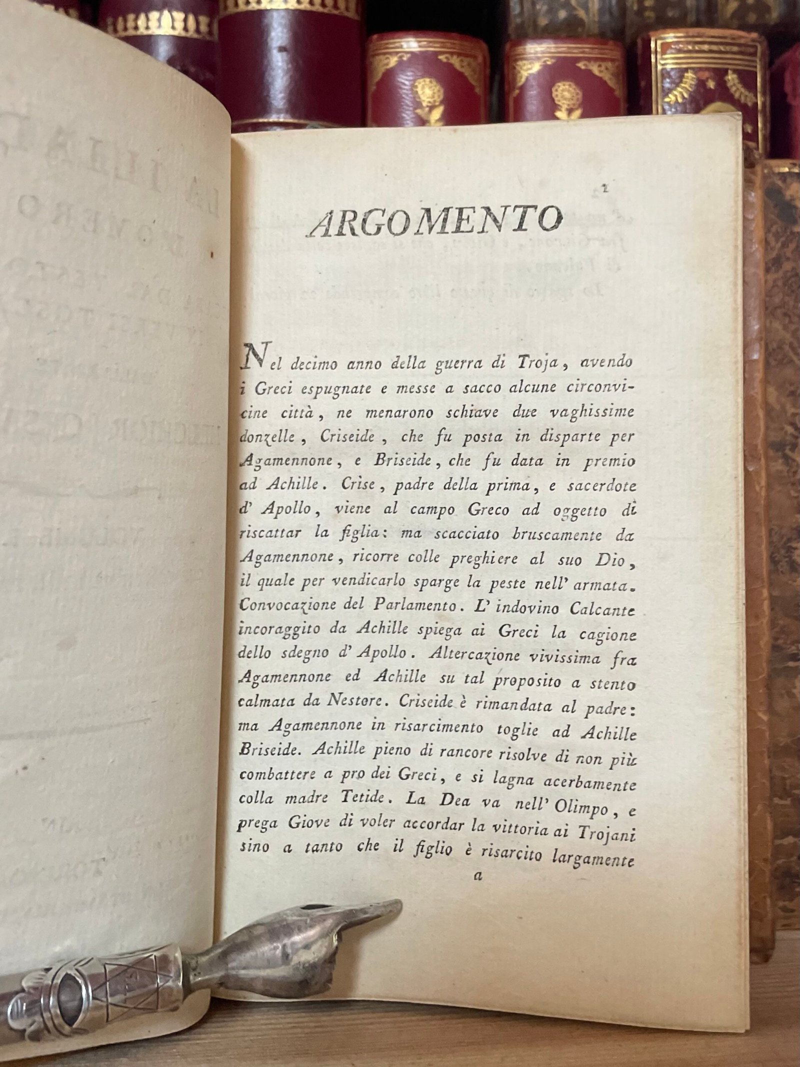 La Iliade d'Omero tradotta dall'abate Cesarotti Due Volumi Fea 1790-1795 - immagine 7