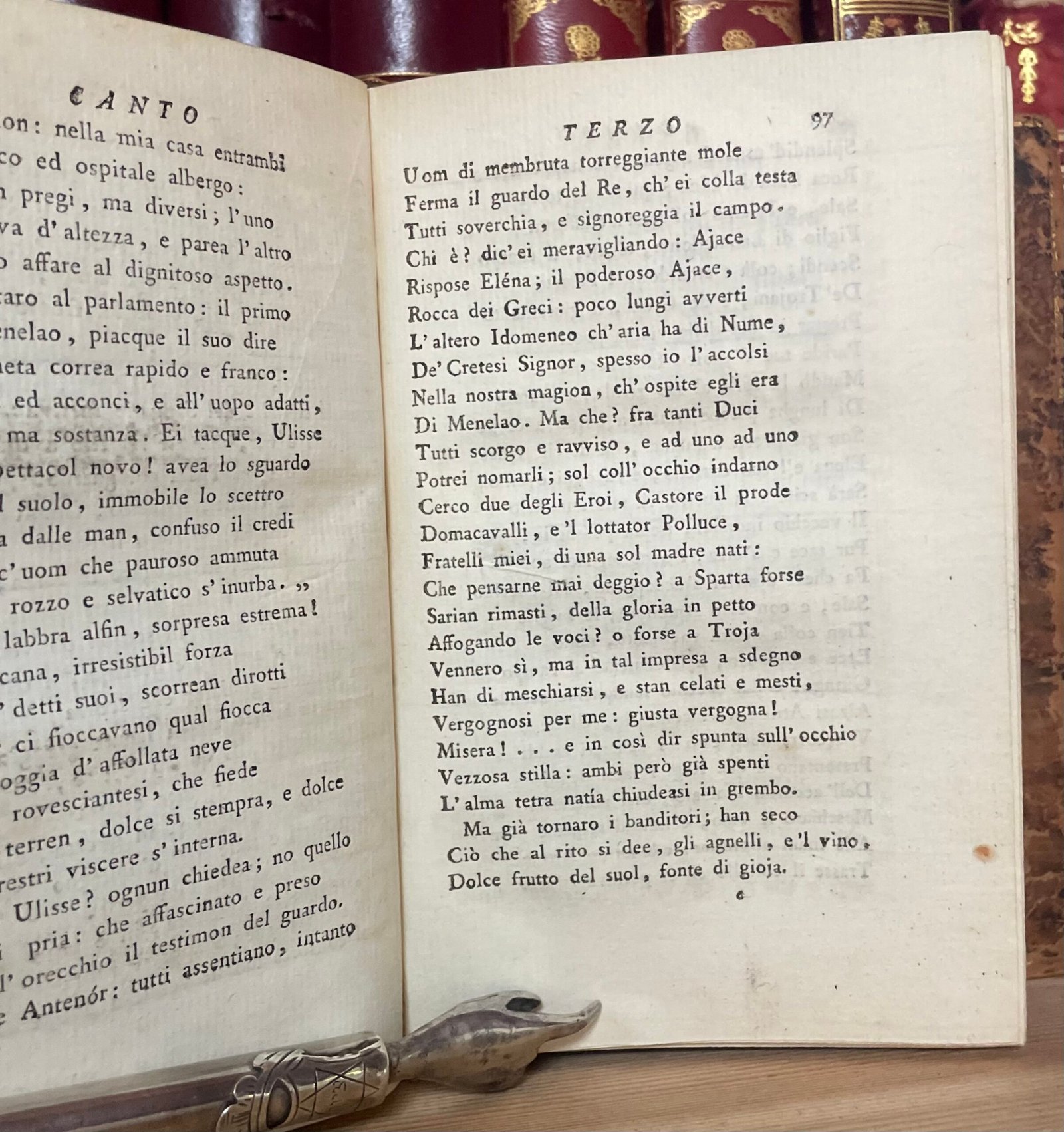 La Iliade d'Omero tradotta dall'abate Cesarotti Due Volumi Fea 1790-1795 - immagine 9