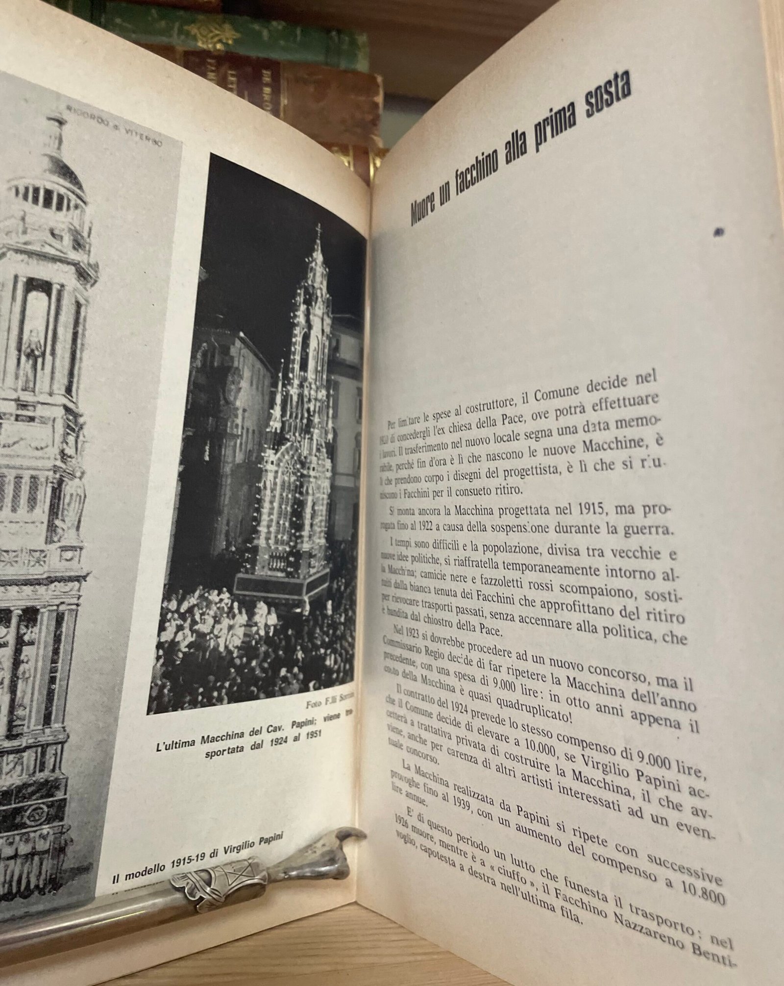 Giorgio Falcioni La macchina di S. Rosa tra cronaca e storia Quattrini 1968 - immagine 10