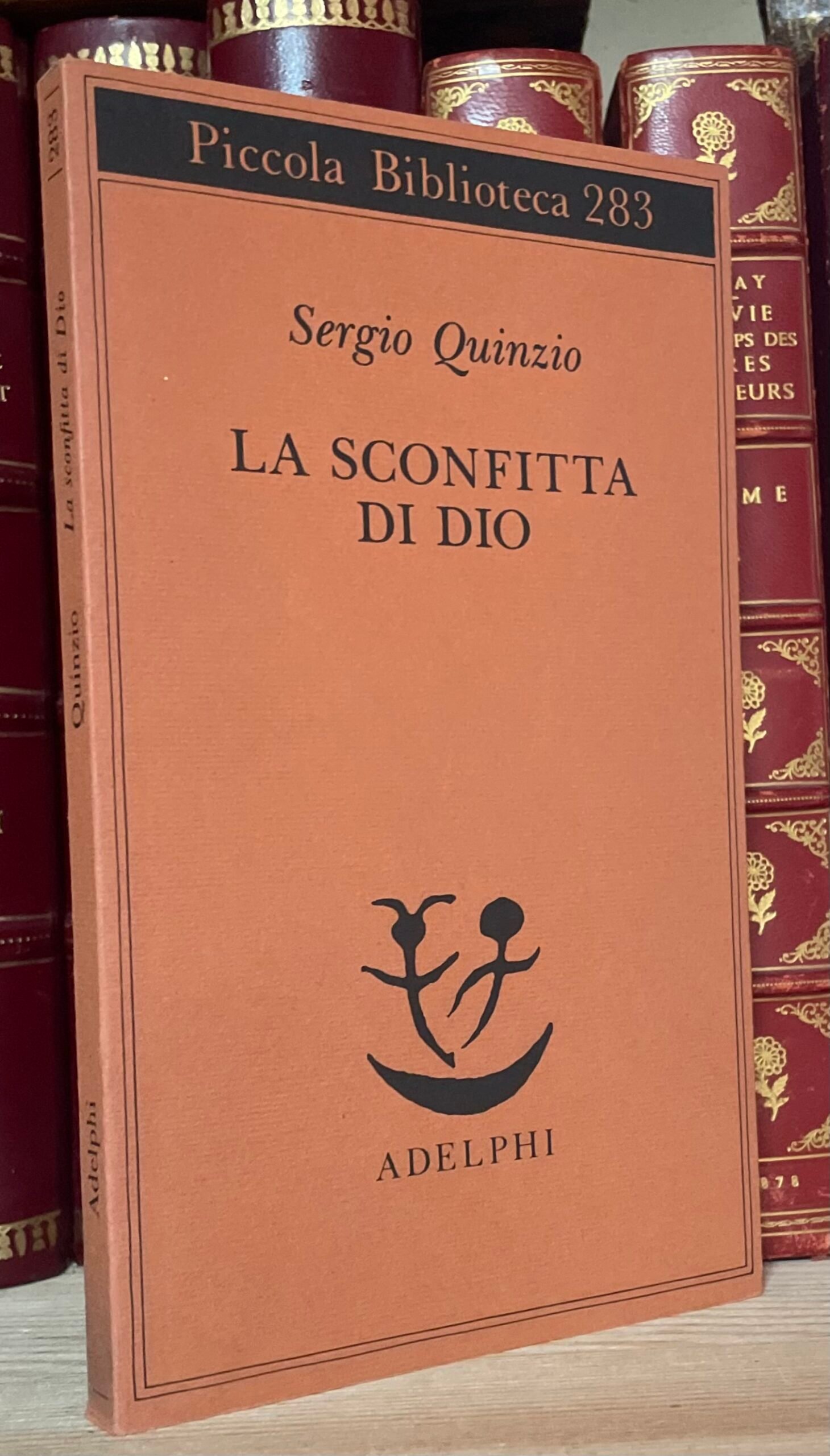 Sergio Quinzio la sconfitta di Dio Piccola Biblioteca Adelphi 1992