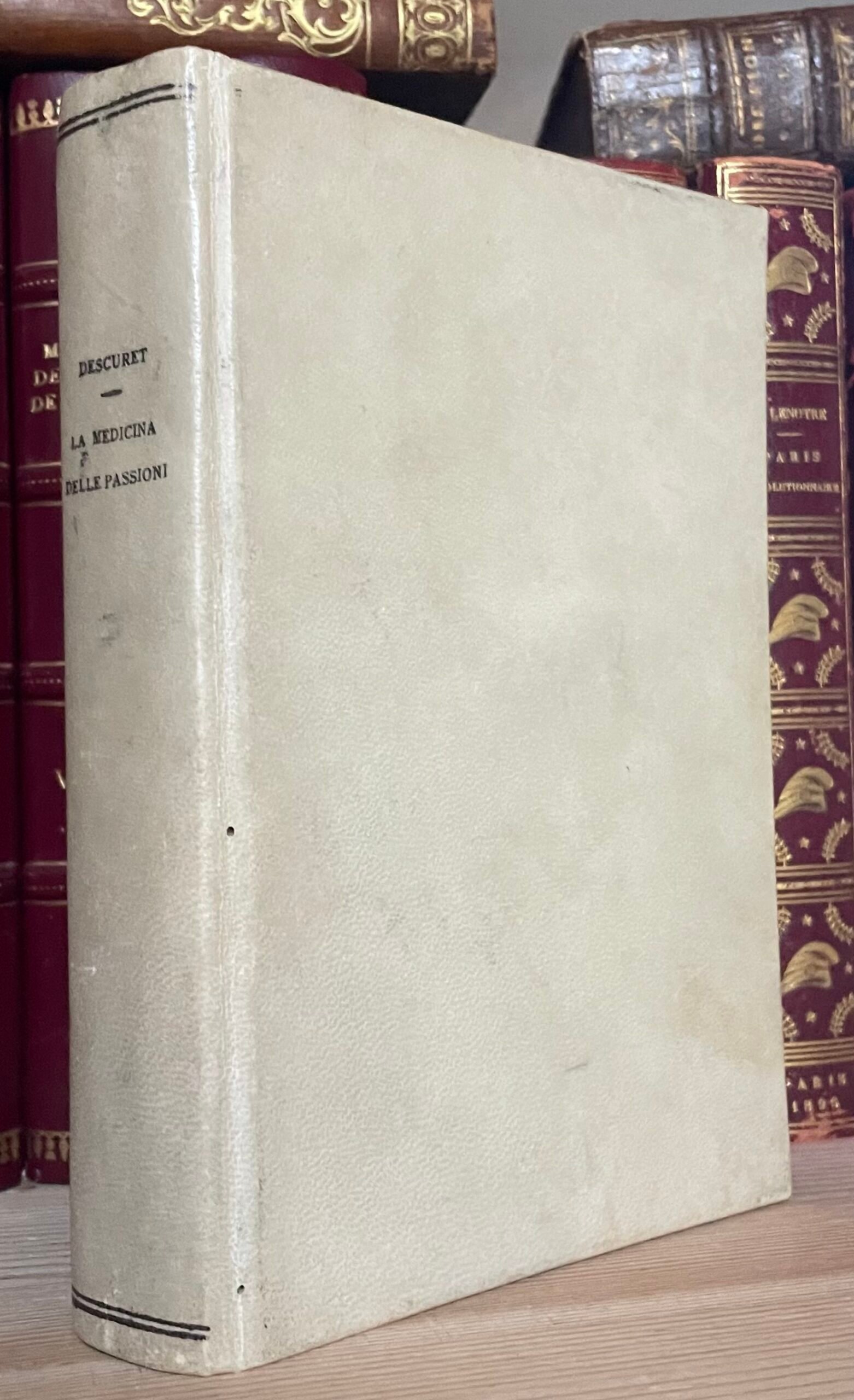 Descuret La Medicina delle passioni settima ed. milanese Ernesto Oliva 1876