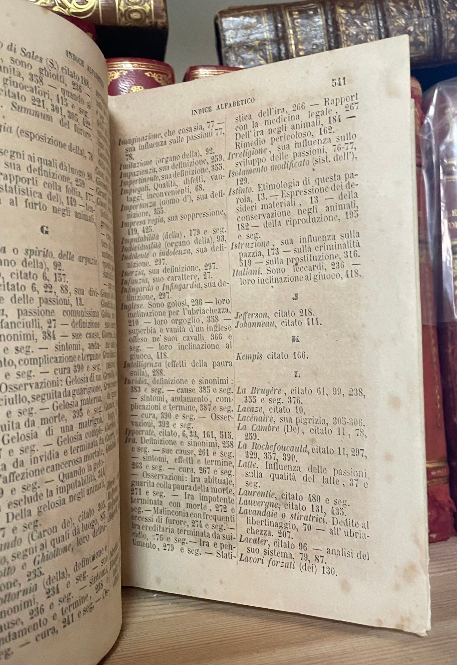 Descuret La Medicina delle passioni settima ed. milanese Ernesto Oliva 1876 - immagine 8