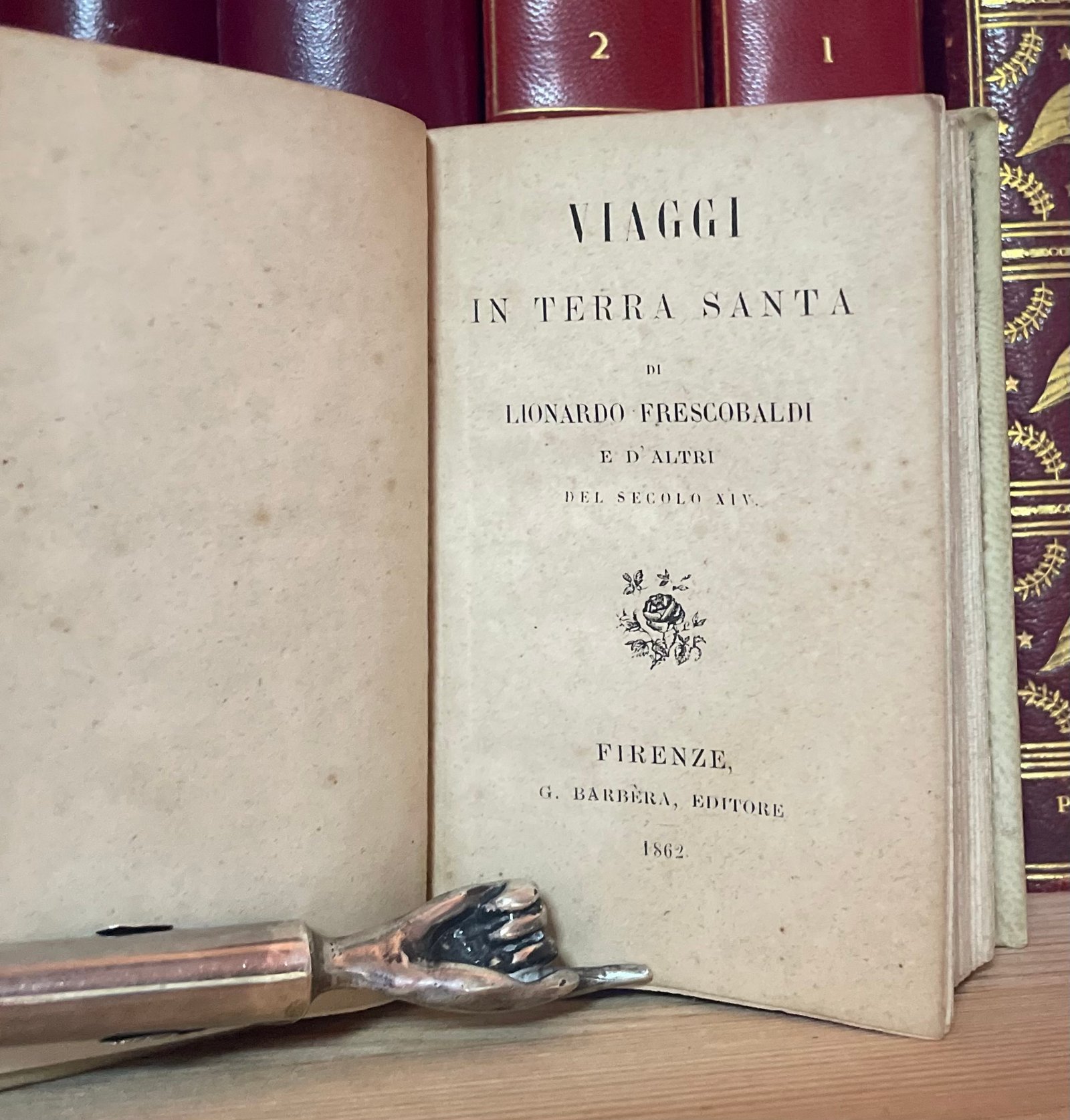 Viaggi in Terra Santa di Lionardo Frescobaldi e d'altri del secolo XIV 1862 - immagine 8