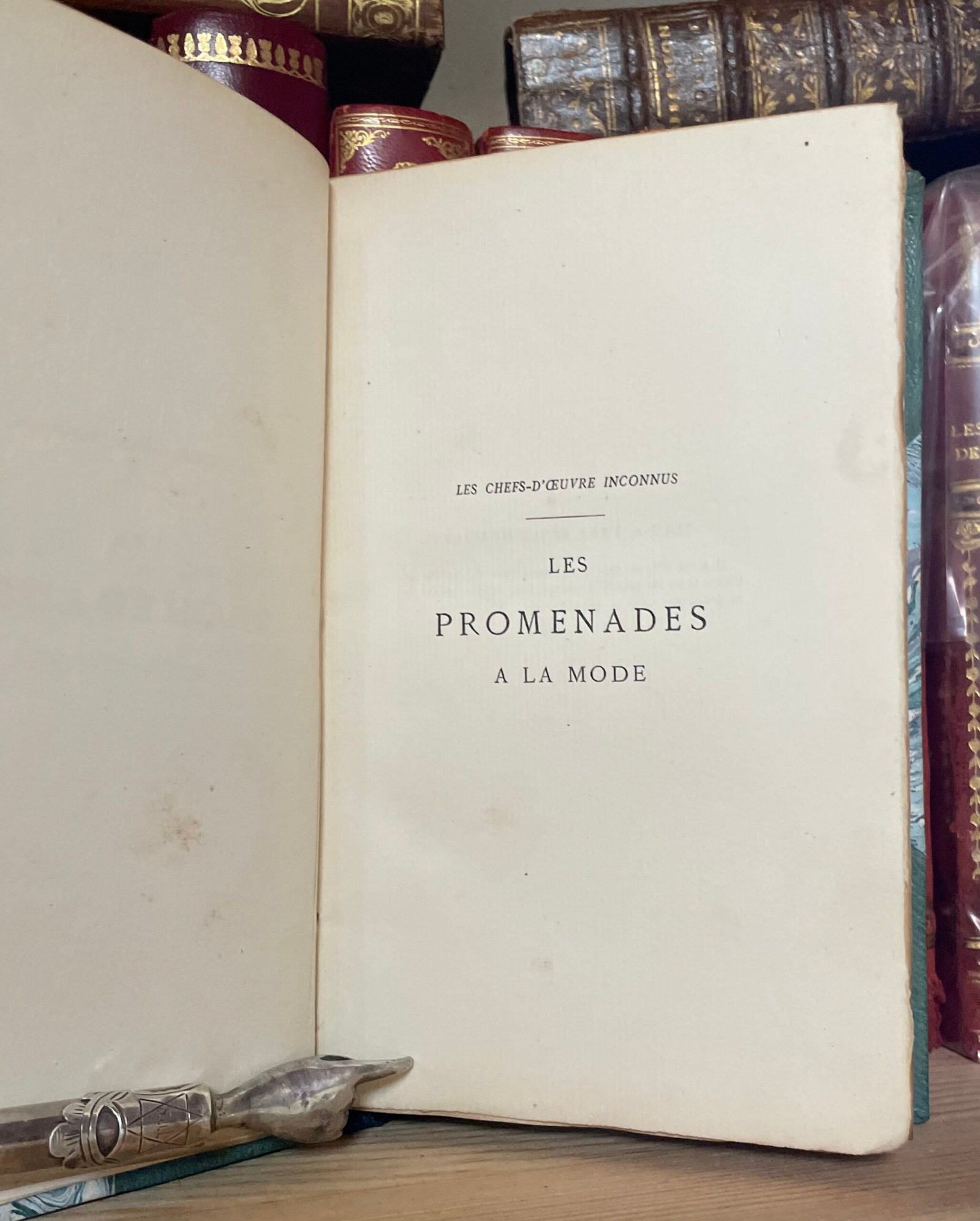 Maurice Tourneux Les promenades a la mode Librairie des Bibliophiles 1888 - immagine 5