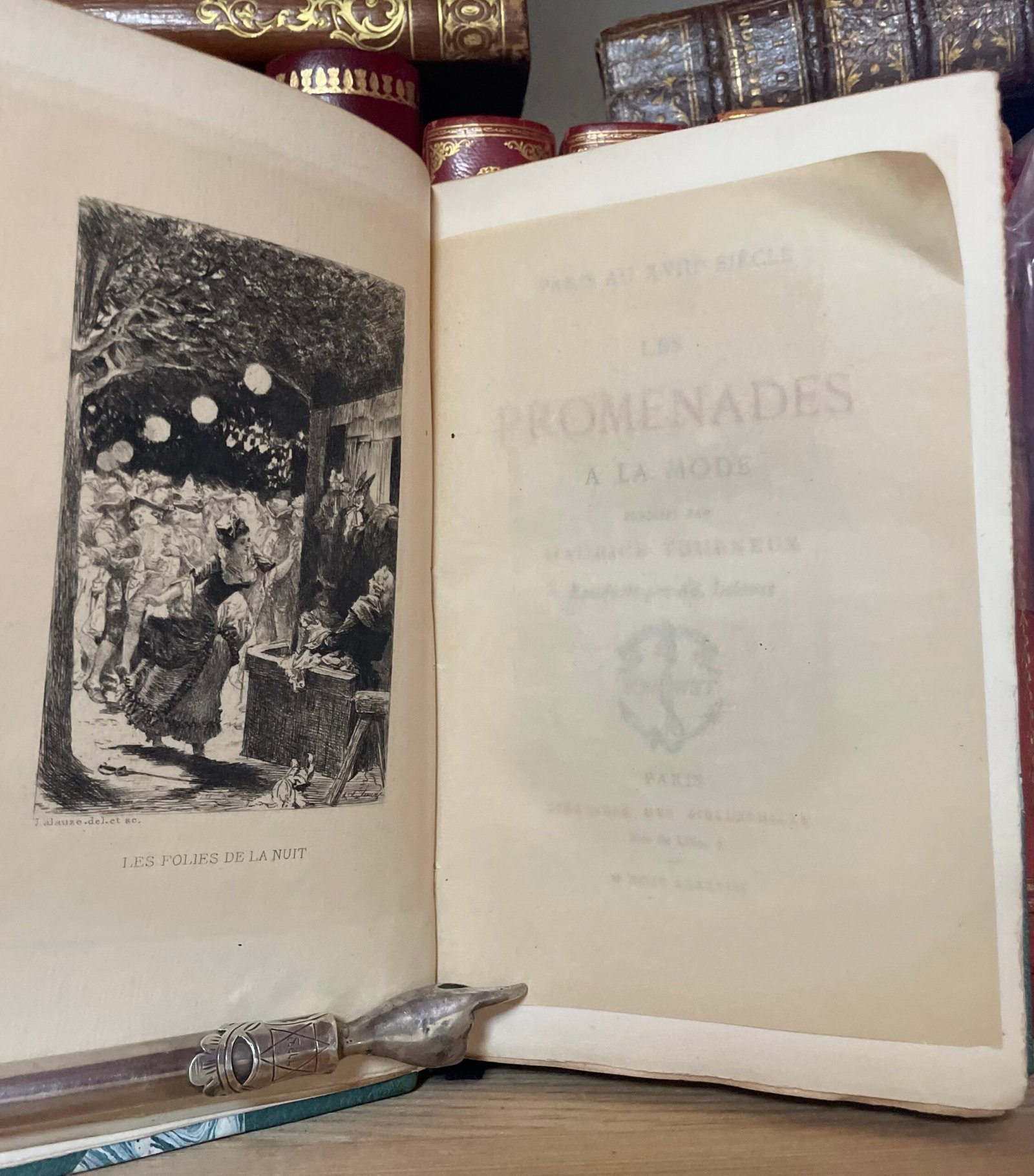 Maurice Tourneux Les promenades a la mode Librairie des Bibliophiles 1888 - immagine 7