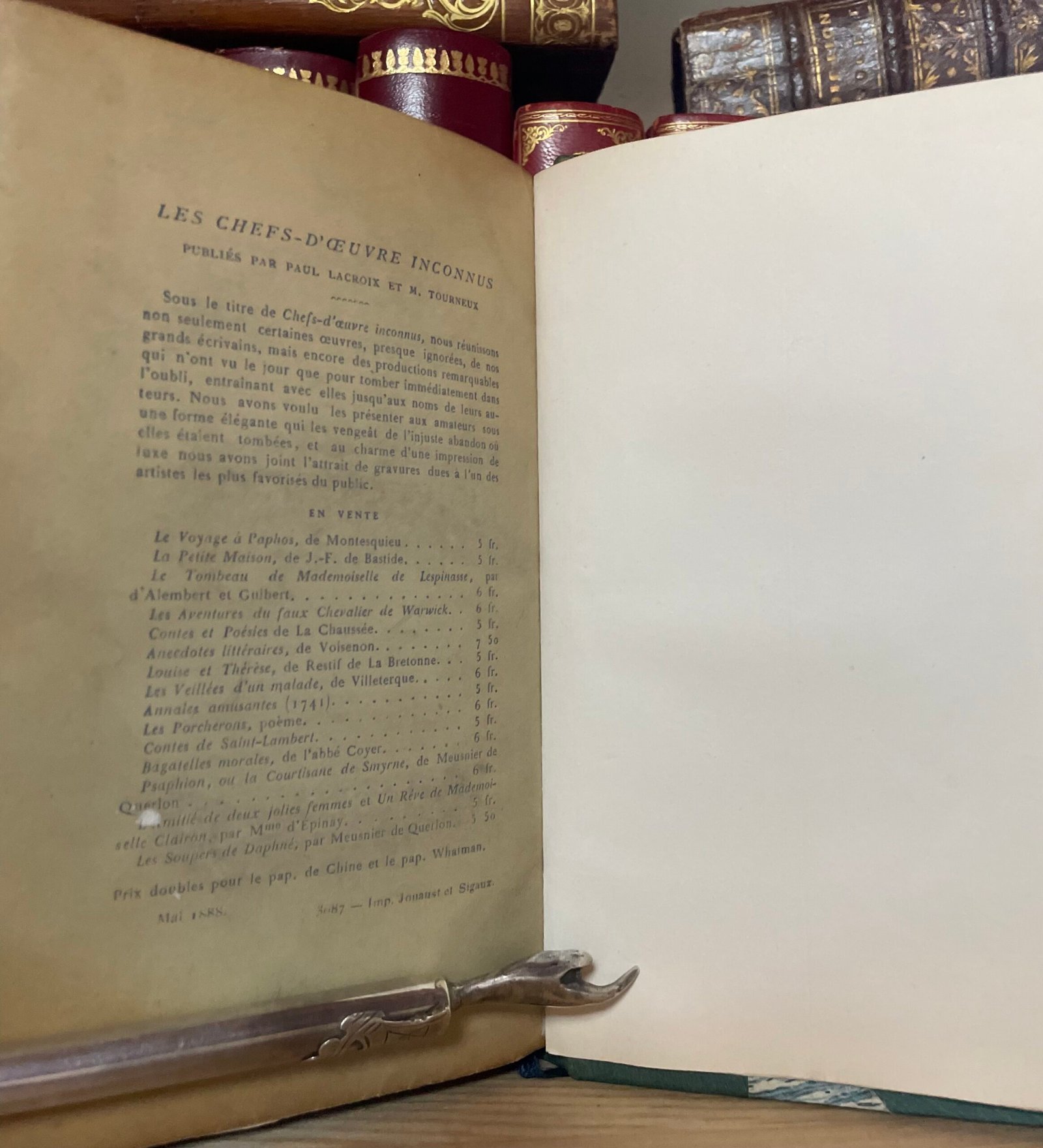 Maurice Tourneux Les promenades a la mode Librairie des Bibliophiles 1888 - immagine 13
