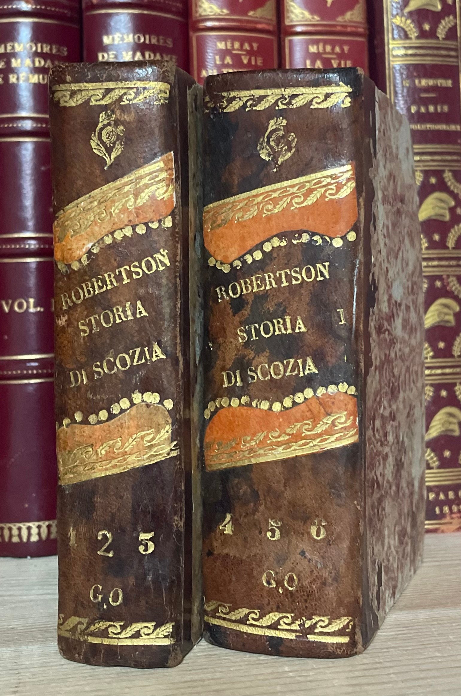 Robertson Storia del regno di Scozia sotto Maria Stuarda e Giacomo VI