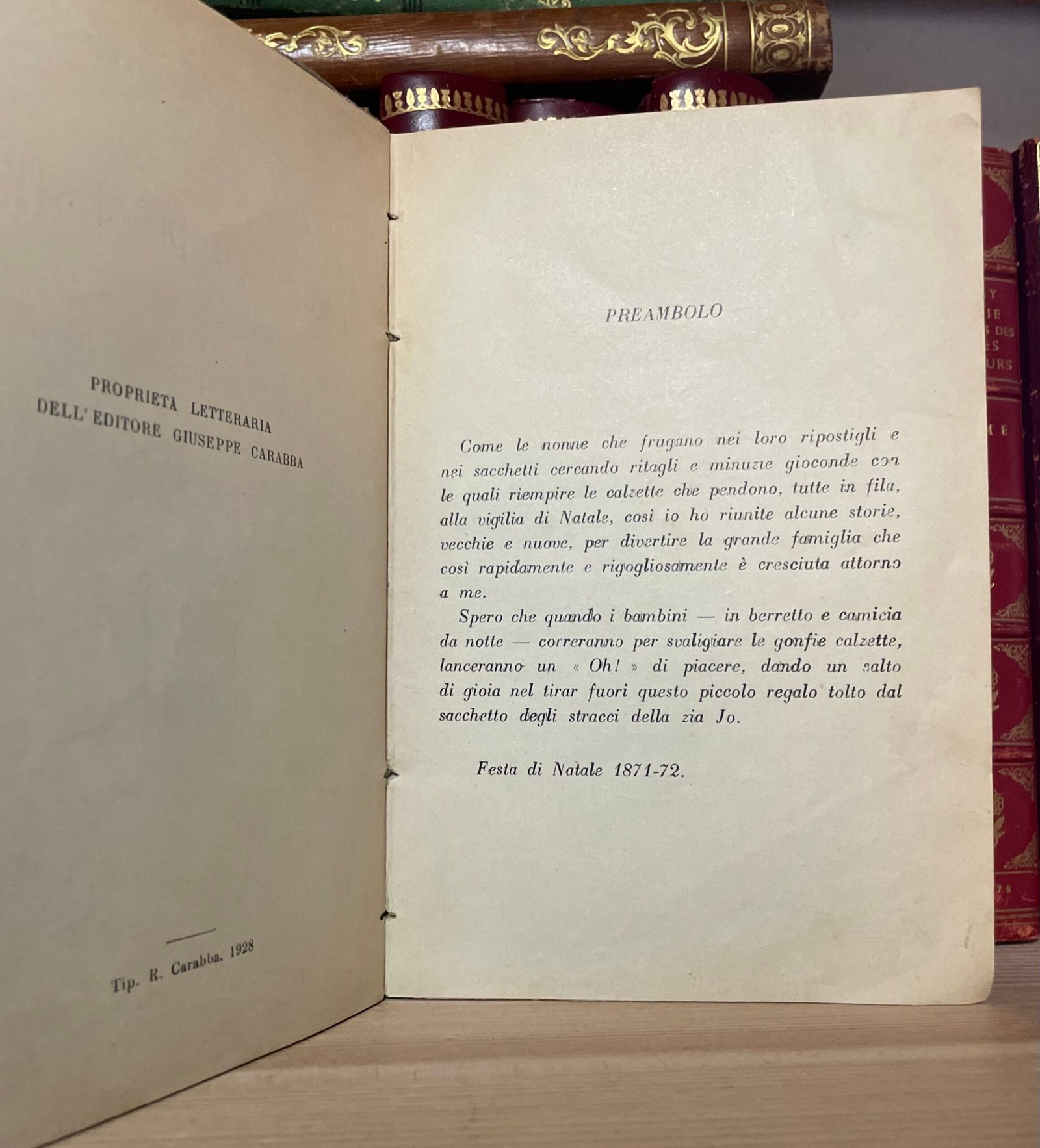 M. L. Alcott Il sacchetto degli stracci della zia Joe Carabba Editore 1928 - immagine 6