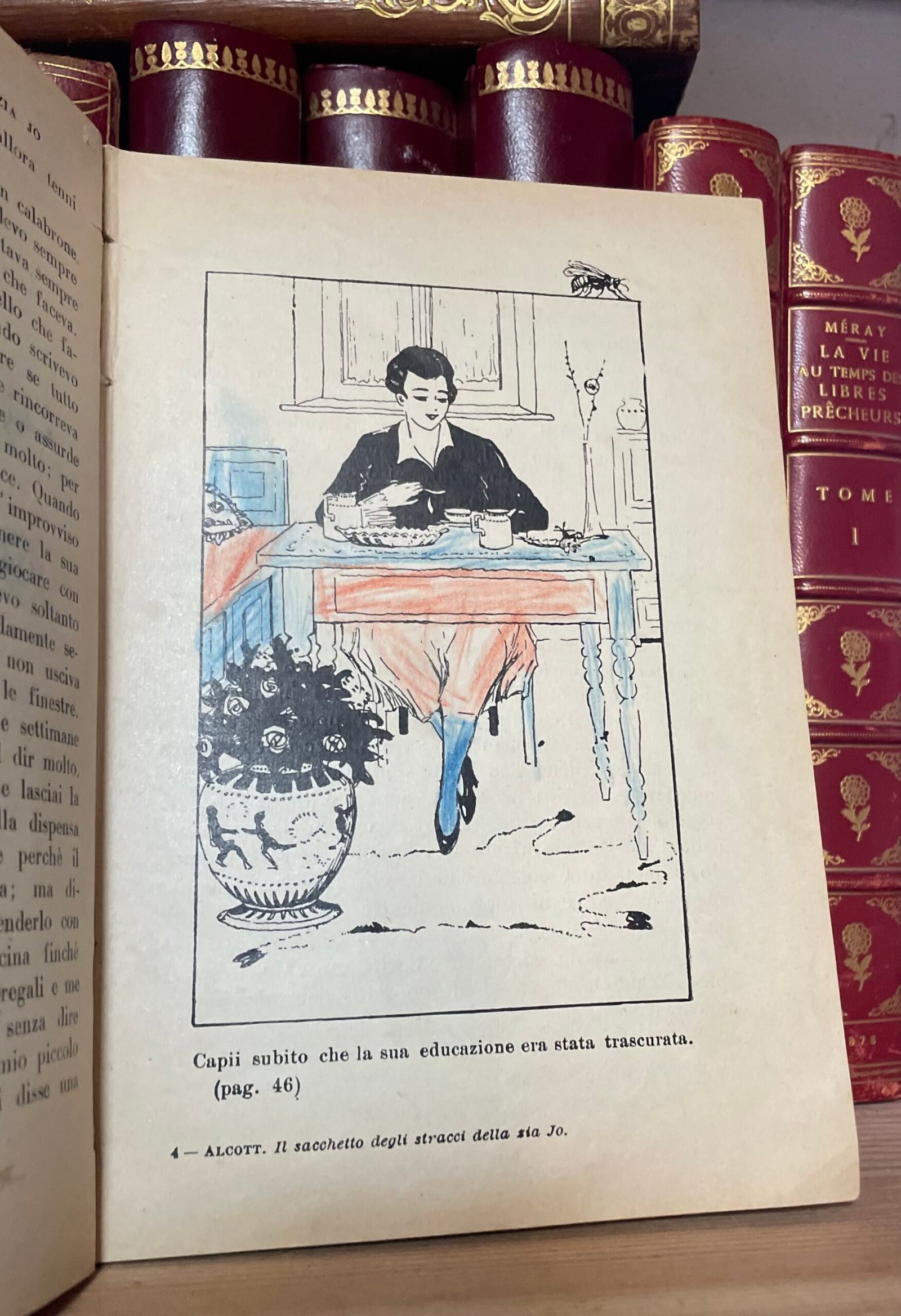 M. L. Alcott Il sacchetto degli stracci della zia Joe Carabba Editore 1928 - immagine 10