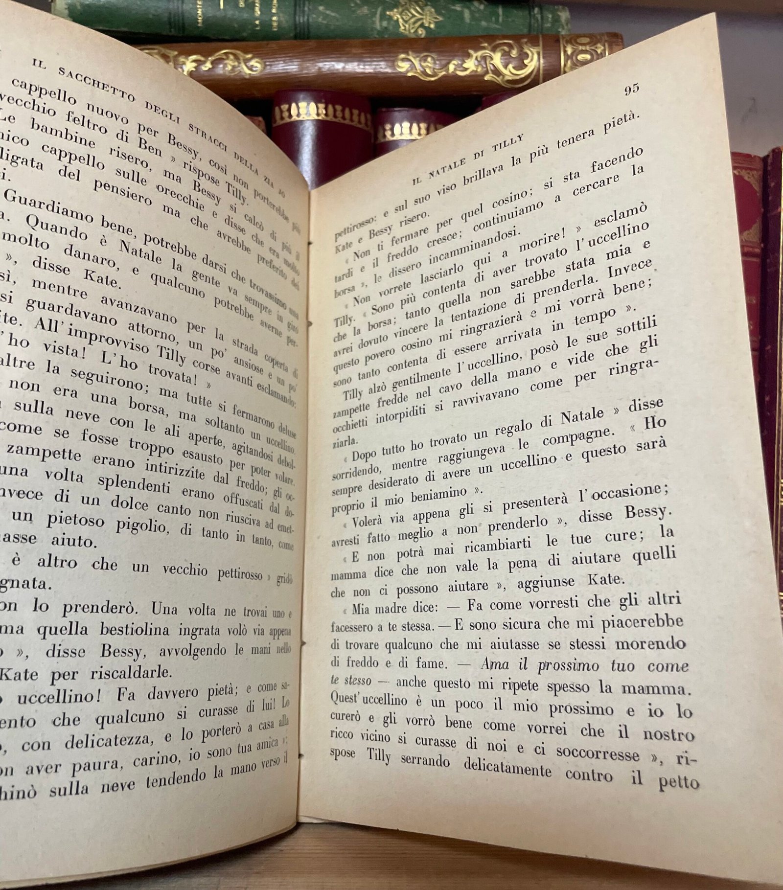 M. L. Alcott Il sacchetto degli stracci della zia Joe Carabba Editore 1928 - immagine 12