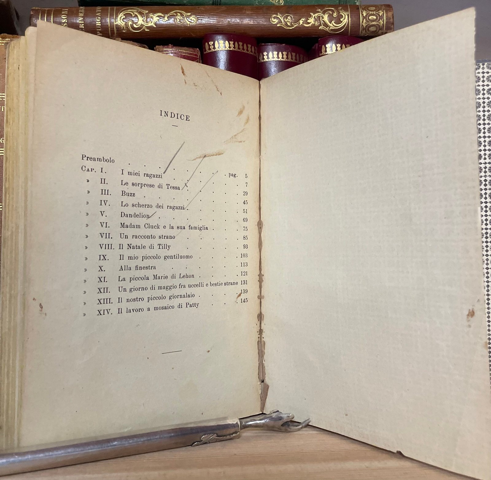M. L. Alcott Il sacchetto degli stracci della zia Joe Carabba Editore 1928 - immagine 16