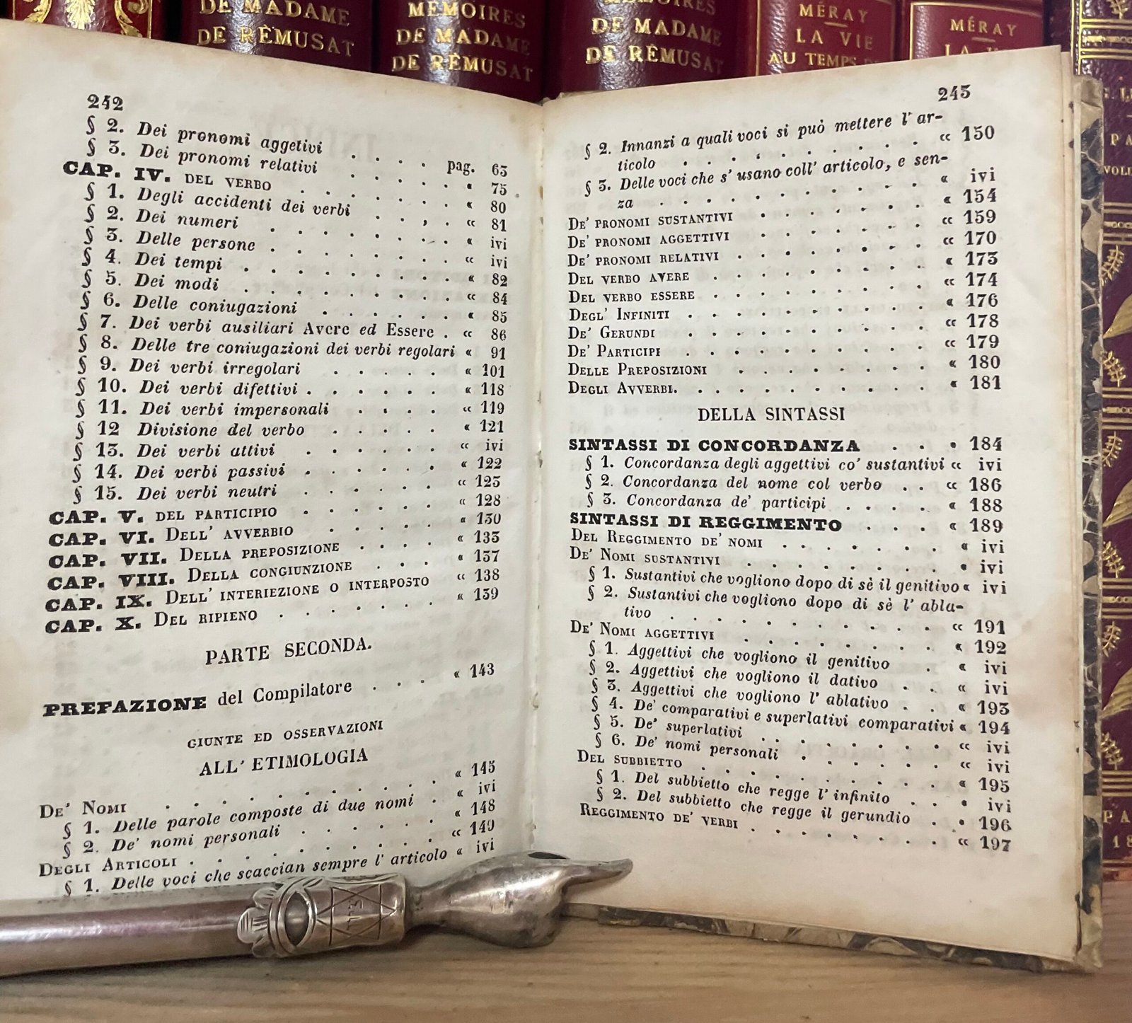 Basilio Puoti Regole elementari della lingua italiana Bordandini 1845 - immagine 14