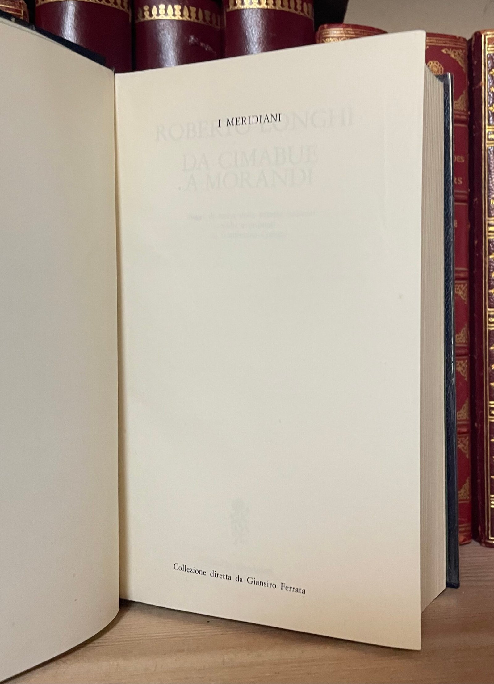 Roberto Longhi Da Cimabue a Morandi Mondadaori I Meridiani 1973 - immagine 6
