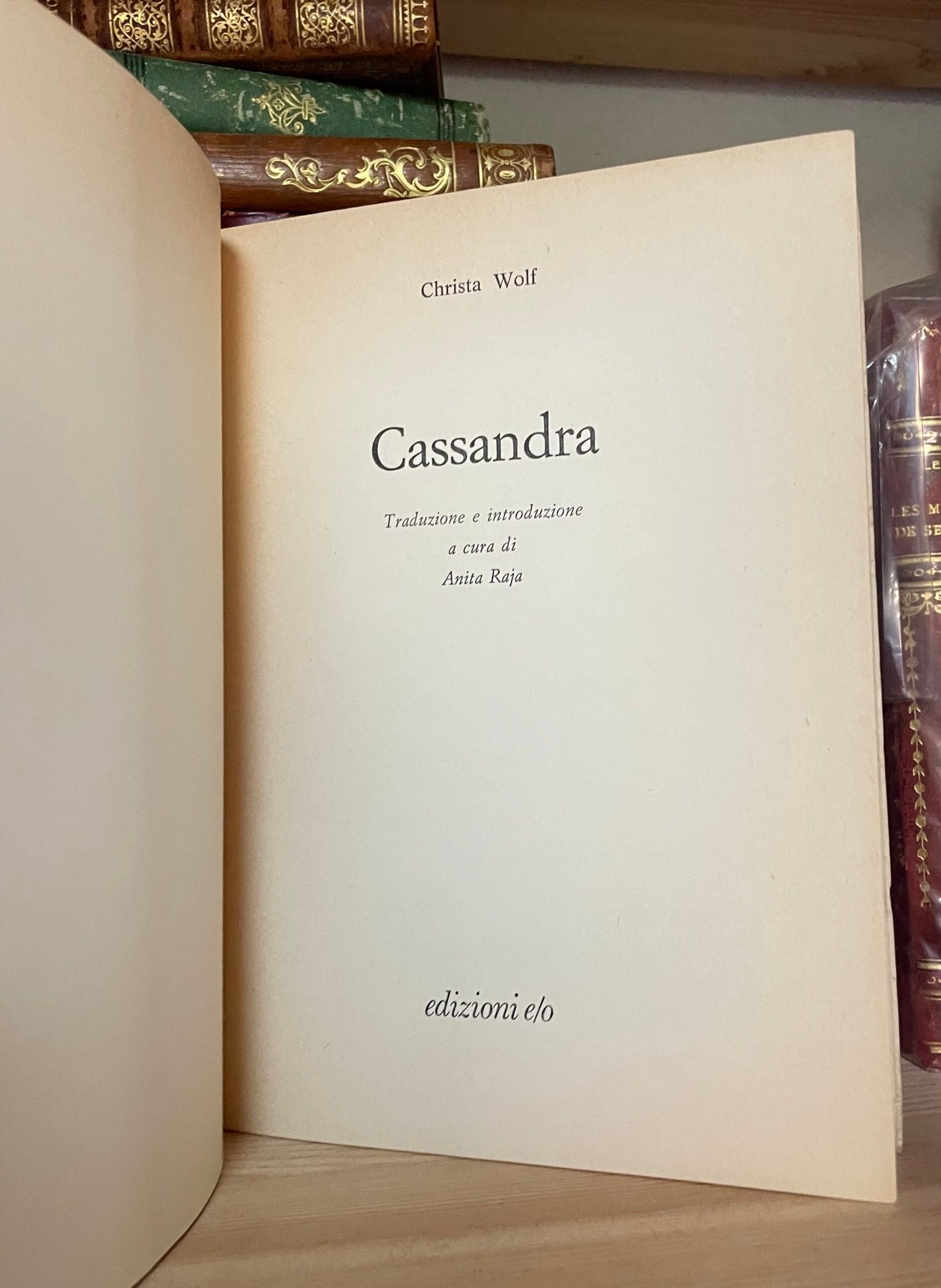 Christa Wolf Cassandra Edzioni e/o quarta edizione 1984 - immagine 5