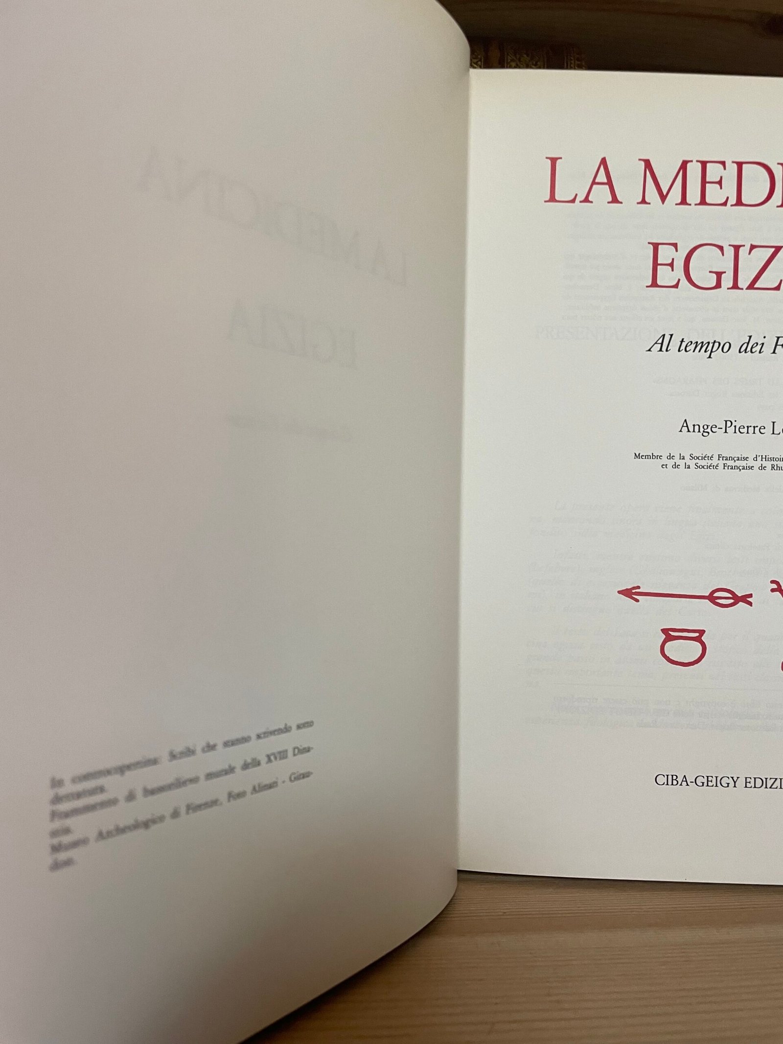 Leca La medicina egizia al tempo dei Faraoni Ciba-Geigy 1986 - immagine 6