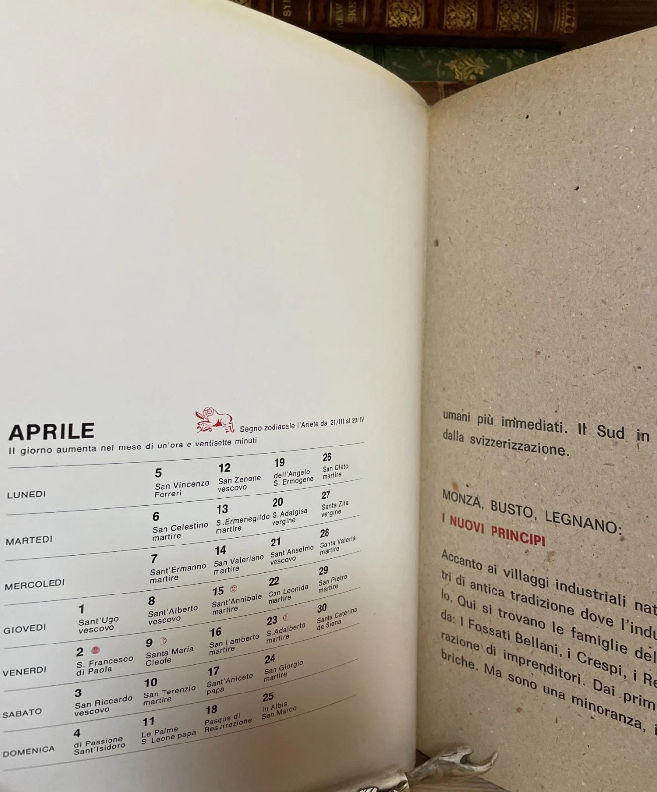 Giorgio Bocca La nuova frontiera di Milano Almanacco Torriani 1965 Ed. numerata - immagine 12