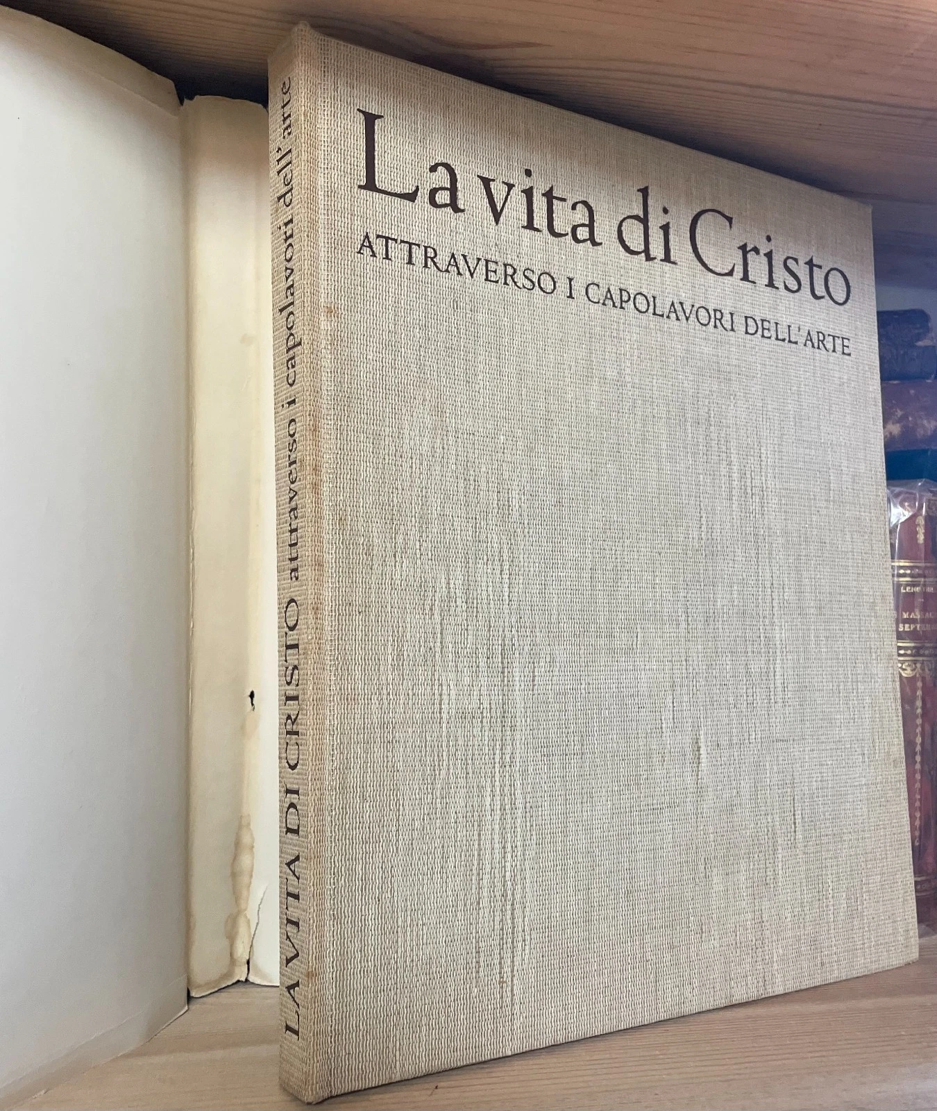 La vita di Cristo attraverso i capolavori dell' arte Editrice S.A.I.E. 1957 - immagine 3