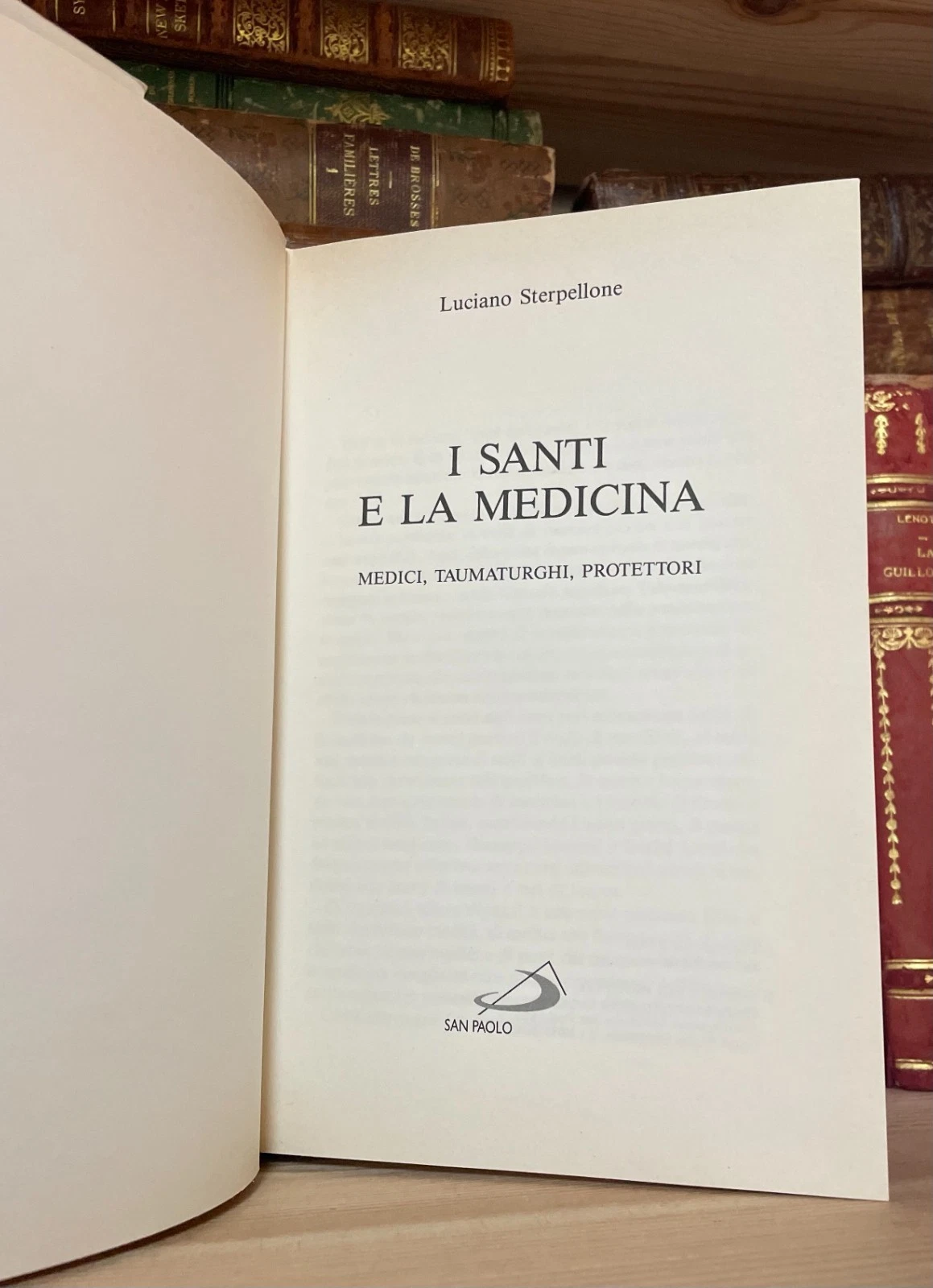 Sterpellone i Santi e la medicina medici taumaturghi protettori Ed. San Paolo - immagine 4